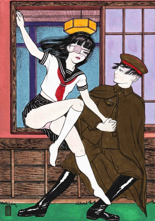 春画　秘画　アンティーク　６枚セット S56 春画 syunga 明治の秘画 浮世絵 明治日本のエロス erotic