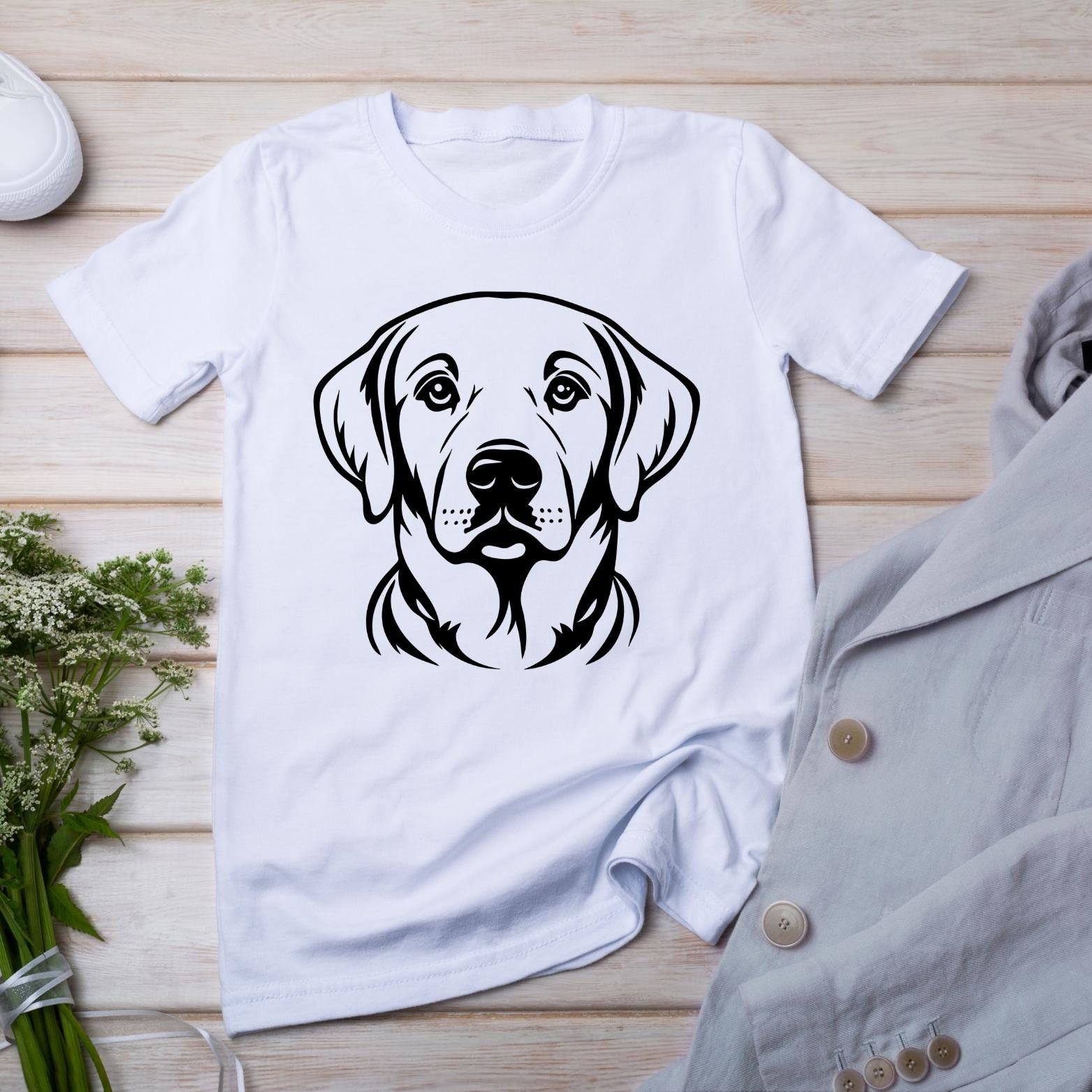 Labrador Retriever SVG Bundle File, Dog Graphics, Dog Clipart for ...