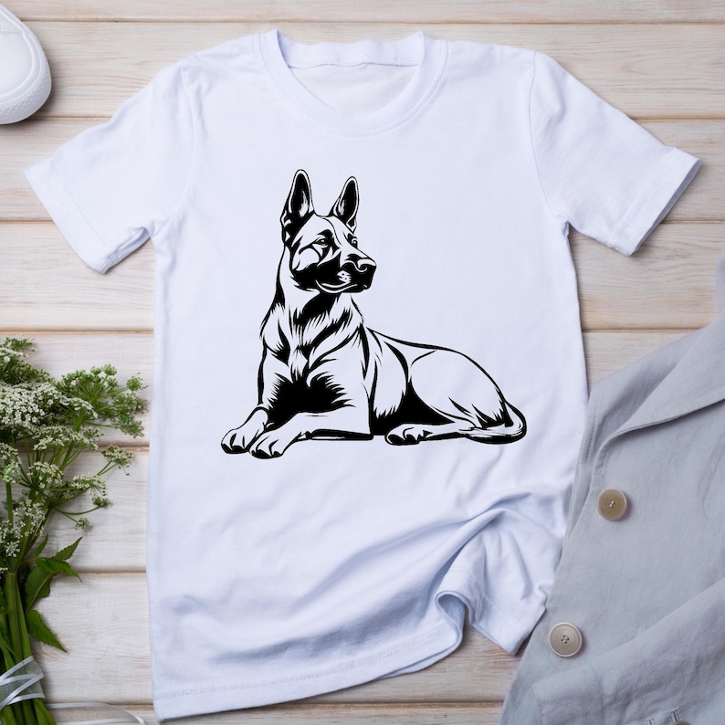 Belgian Malinois Dog SVG Bundle File, Dog pet lover, Dog Clipart for Cricut | Laser, Dog Graphics, png, jpeg SVG DXF Vector | Commercial use image 9