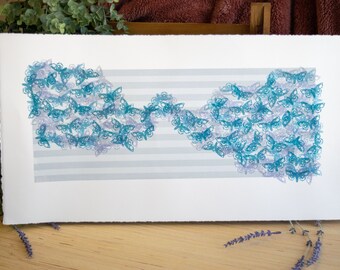 Screenprint, "Cluster #1" // Handprinted // Limited Edition