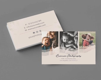 Photographers Modern Business Card Template