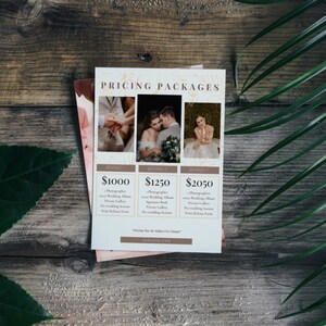 Elegant Wedding Pricing Guide