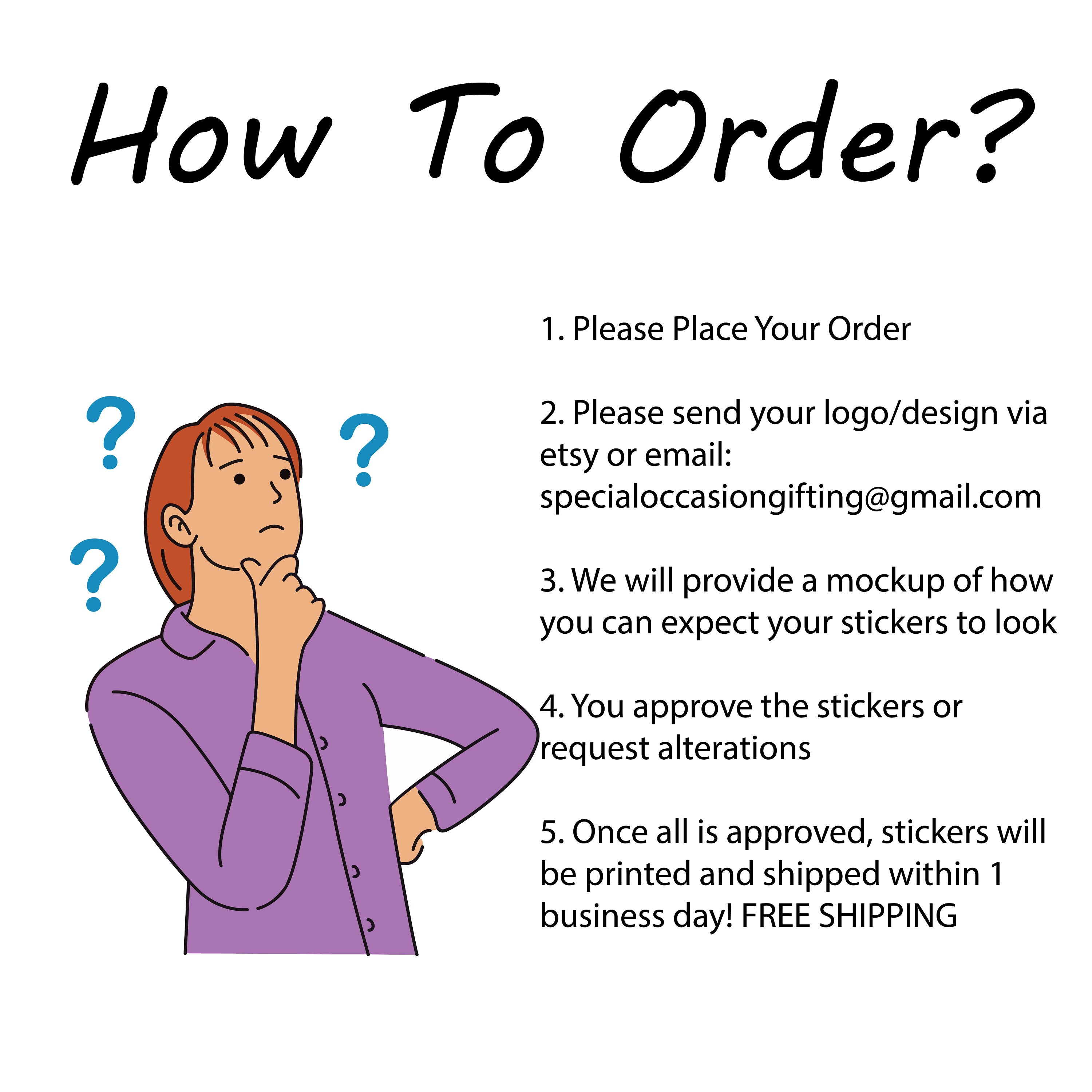 50 custom Die Cut Vinyl Stickers Pack. Your Custom Vinyl Etsy