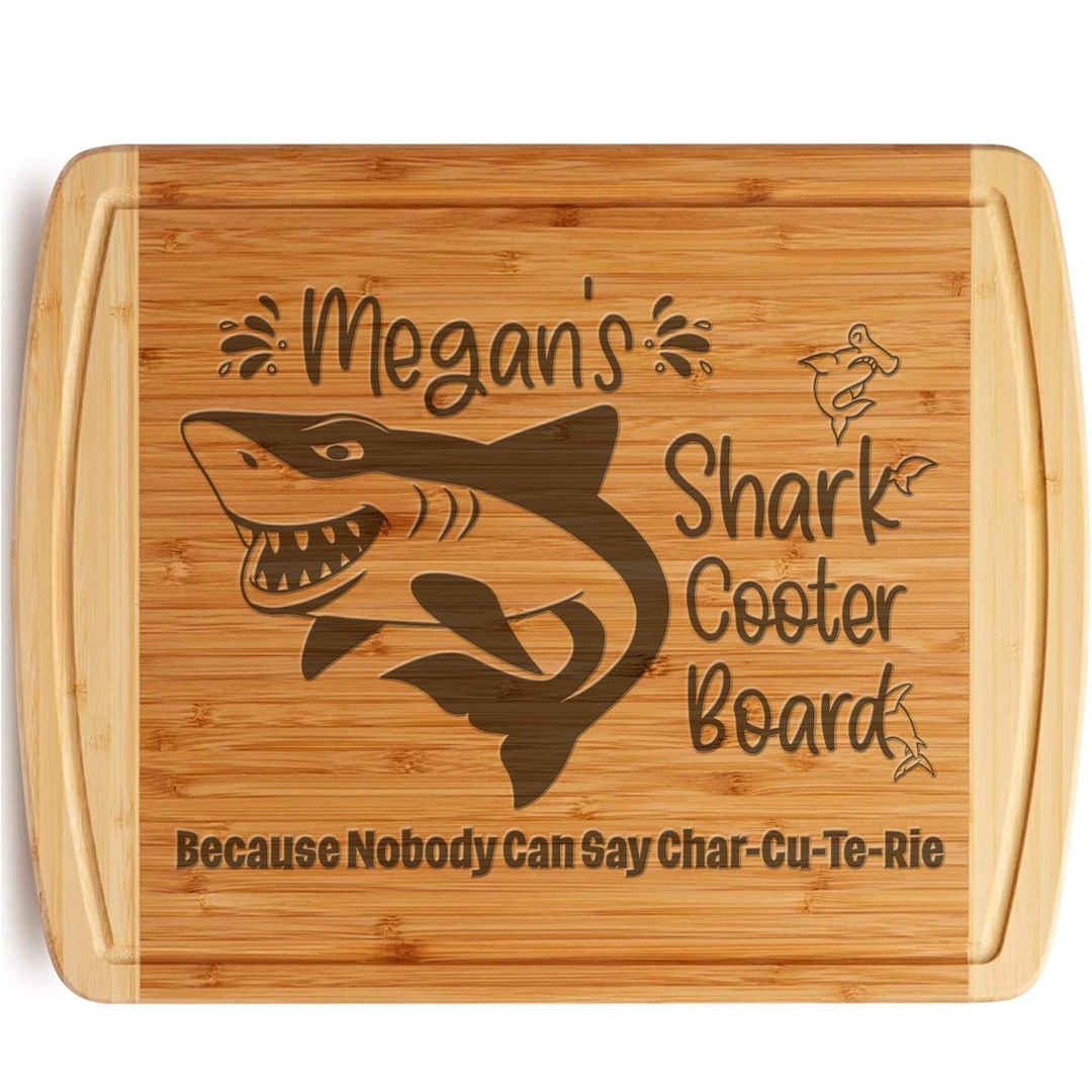Charcuterie Board Shark Coochie Shark Cooter Board Shark Etsy