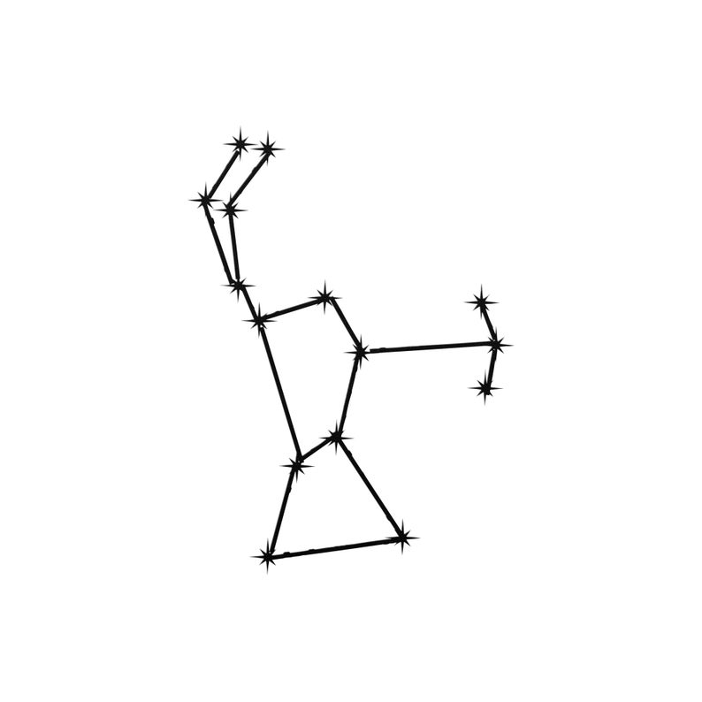 Orion Constellation Metal Wall Art Astronomer Gift Etsy