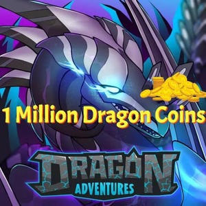 Dragon Adventures | 1,000,000 Coins | Roblox SAME DAY DELIVERY