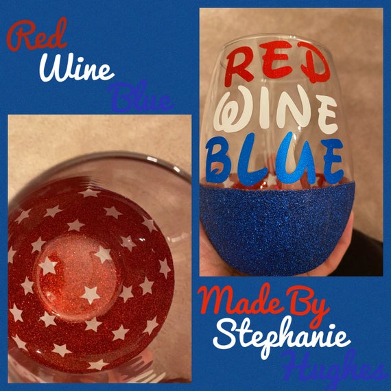 Red Wine and Blue Etsy