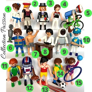 Playmobil 123 1 2 3 PICK FIGURE mom dad girl boy baby house farm animal  Race car