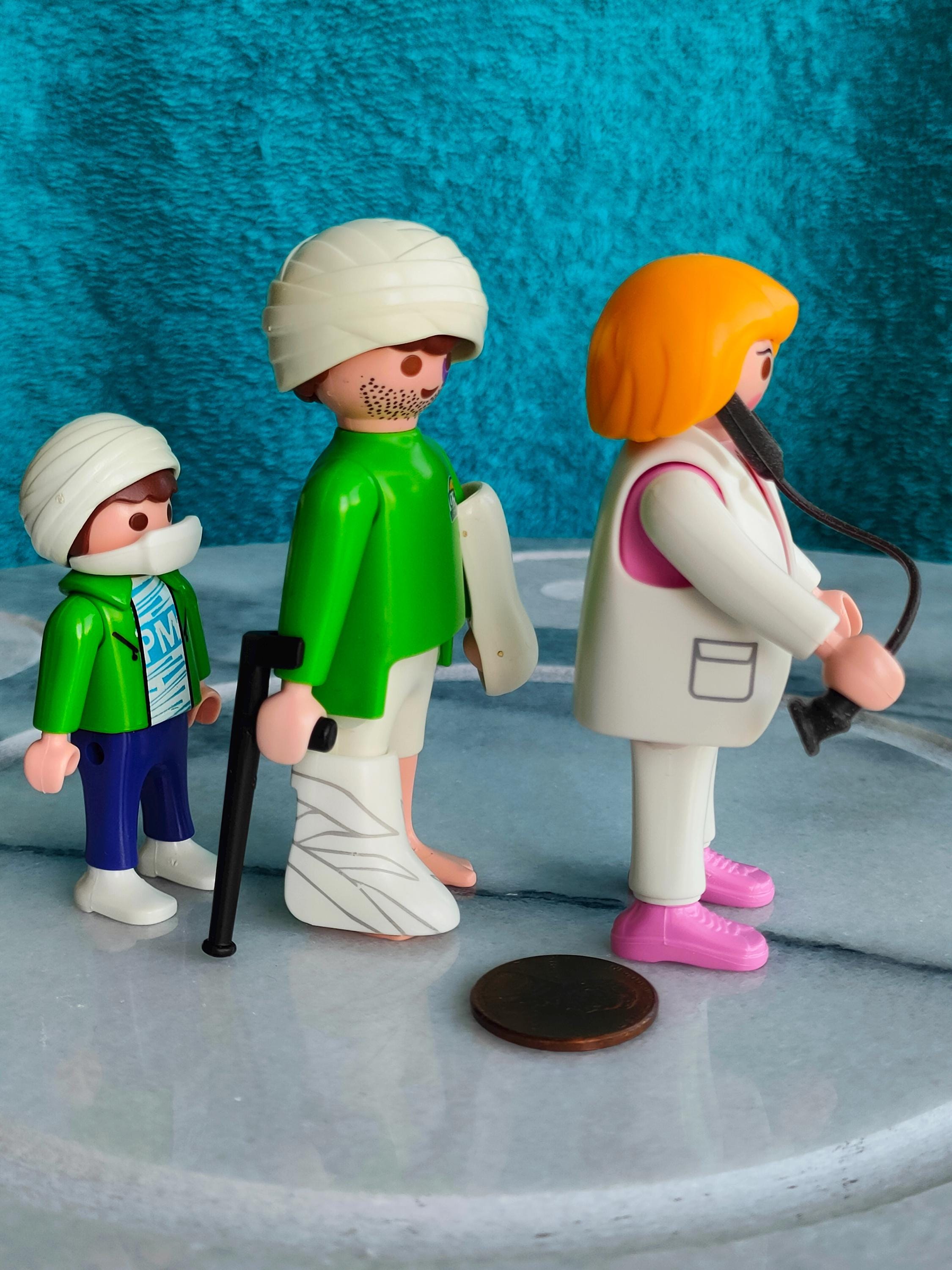 PLAYMOBIL HOSPITAL DOCTOR Gift Action Figure Toy, Medical