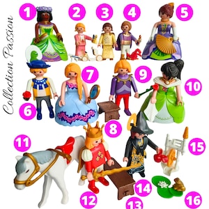 PLAYMOBIL PRINCESS PRINCE Toy Pick One - Playmobile vintage figurines - Princess room decor - Perfect for Kids imagination - Castle World
