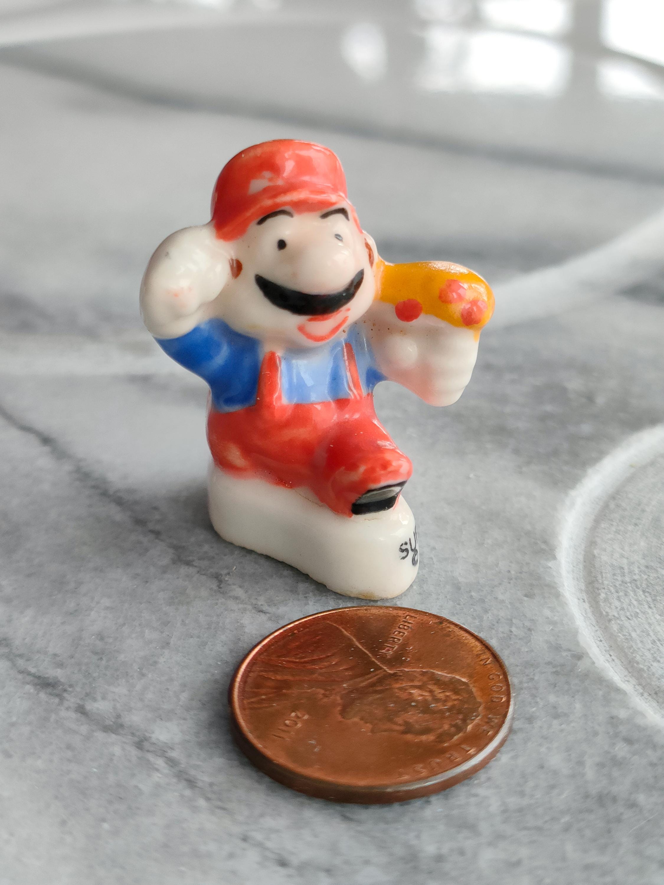 Miniature SUPER MARIO BROS Porcelain Figurine, Bean of Your Choice ...