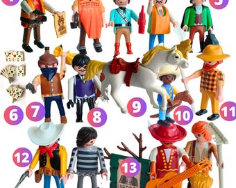 プレイモービルフィギュア ネイティブインディアン ウエスタンプレイ