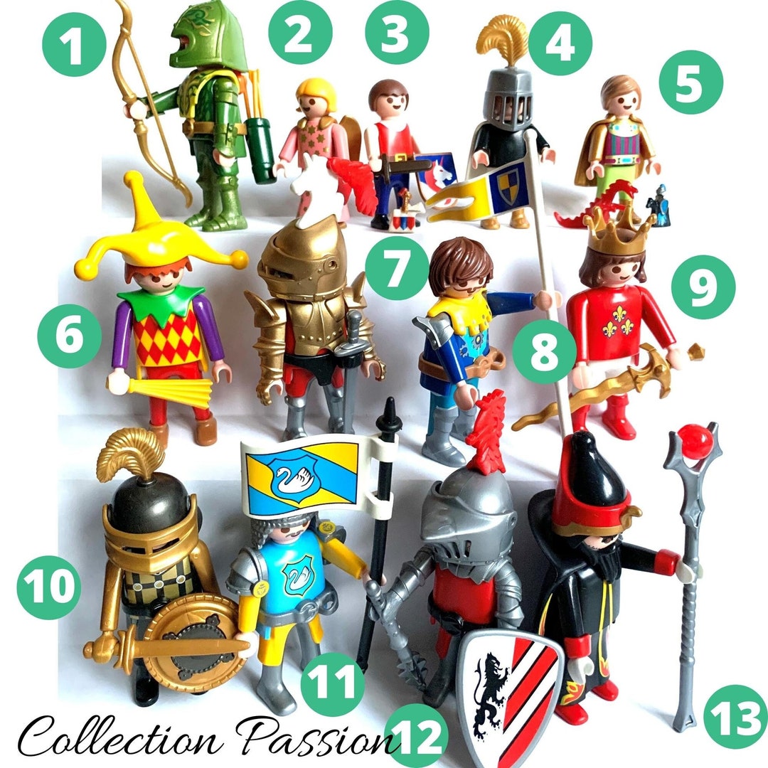 Pick One PLAYMOBIL Figure KNIGHT Playmobile Vintage Figurines Etsy