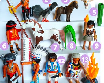 Playmobil Vintage Sports D'hiver 1984 - Bonhomme De Neige, Balai - Set 3467 - Occasion