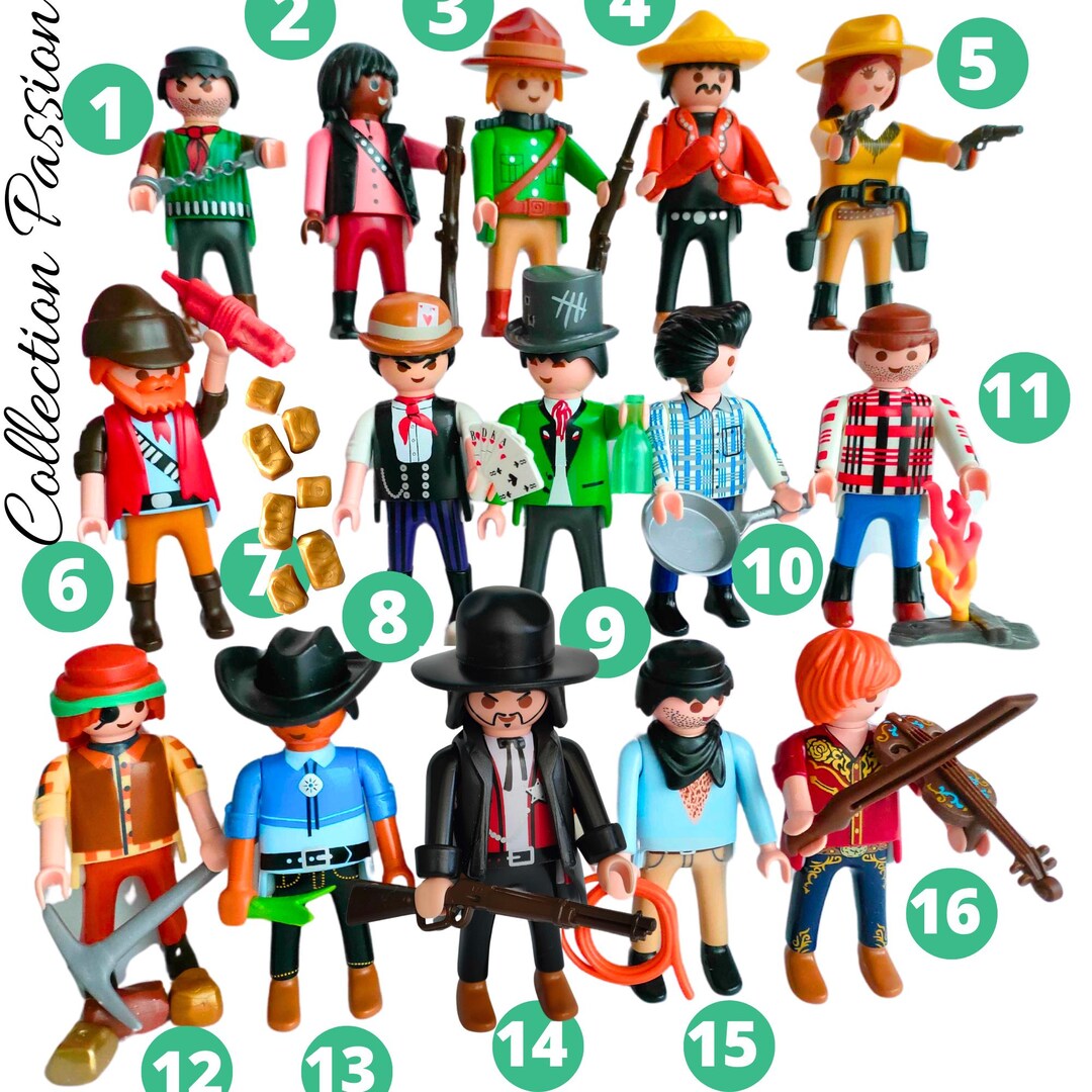 PLAYMOBIL フィギュア COWBOY WESTERN プレイモービル