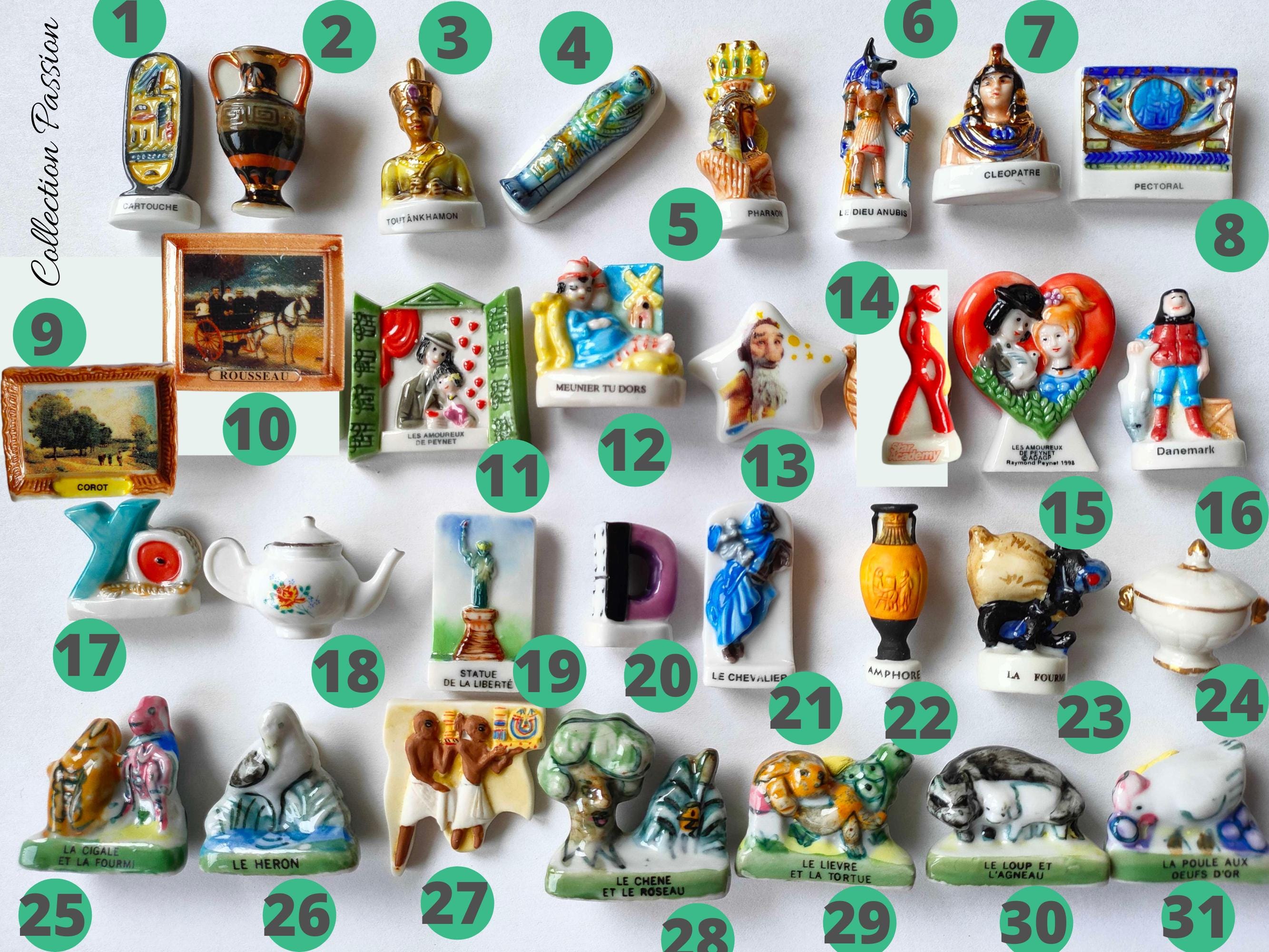 Ceramic Feves - Etsy