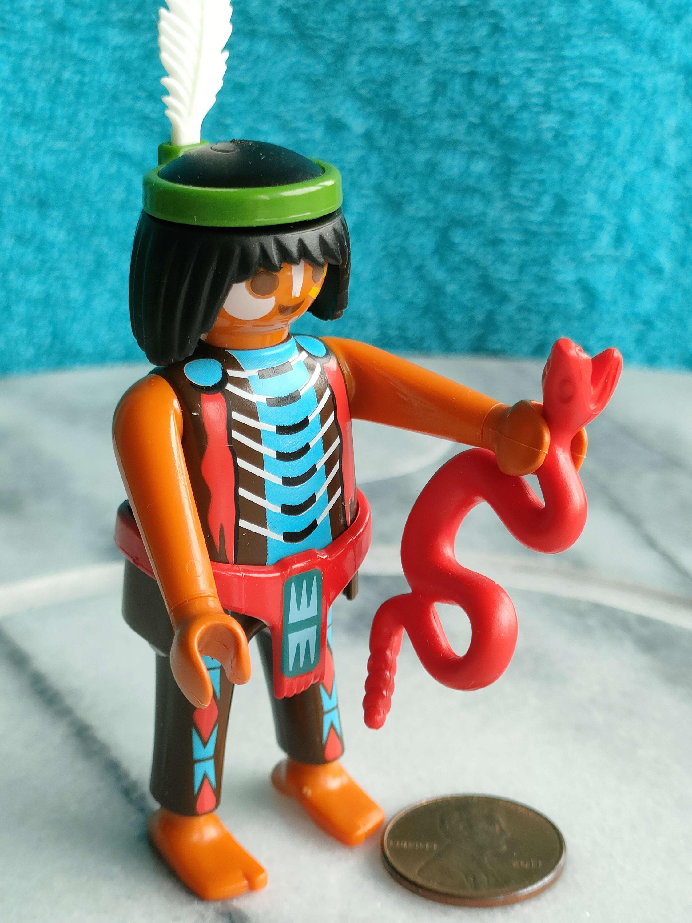 プレイモービルフィギュア ネイティブインディアン ウエスタンプレイ