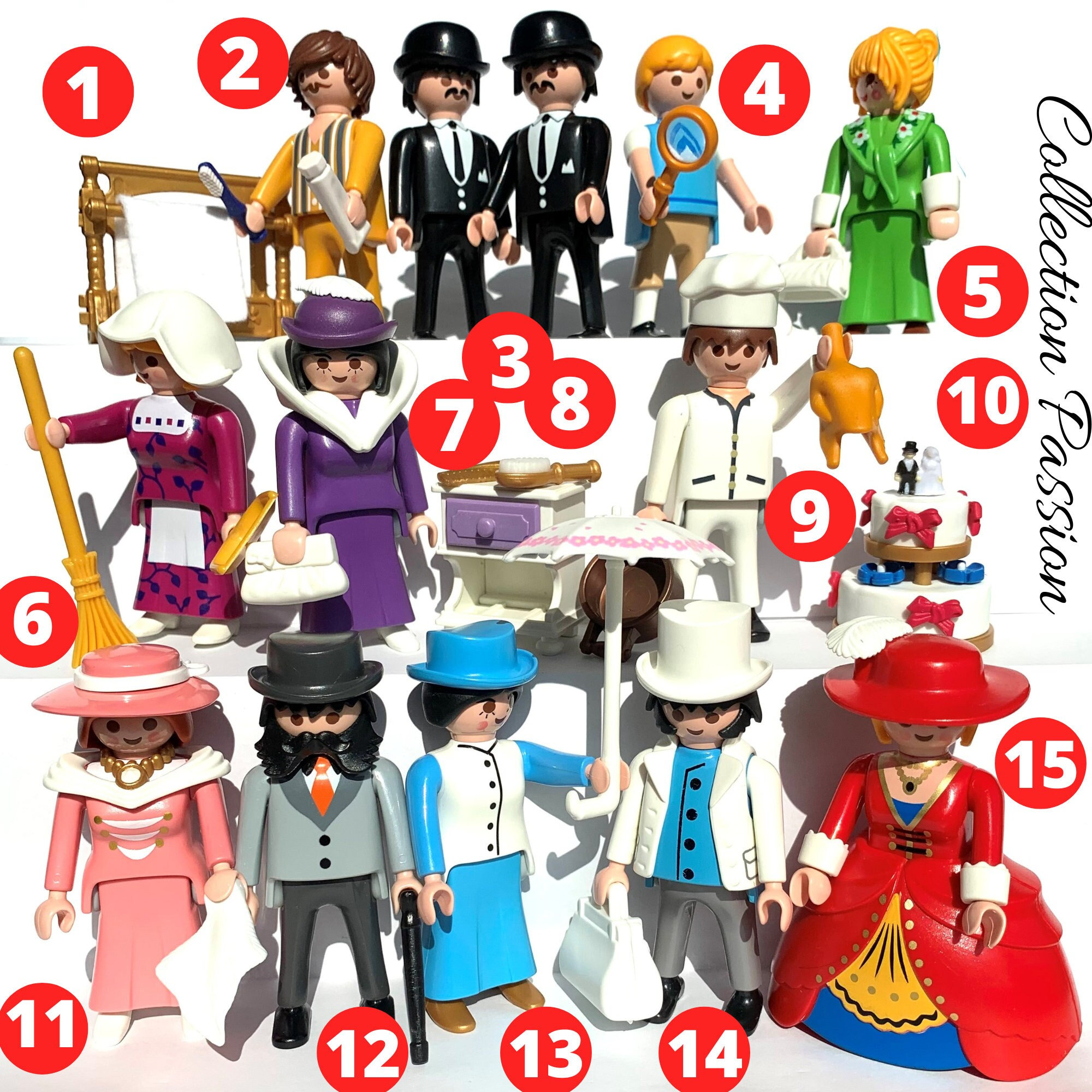 PLAYMOBIL VINTAGE SÉRIE Rose époque 1900 Magicien Anniversaire 295555864455
