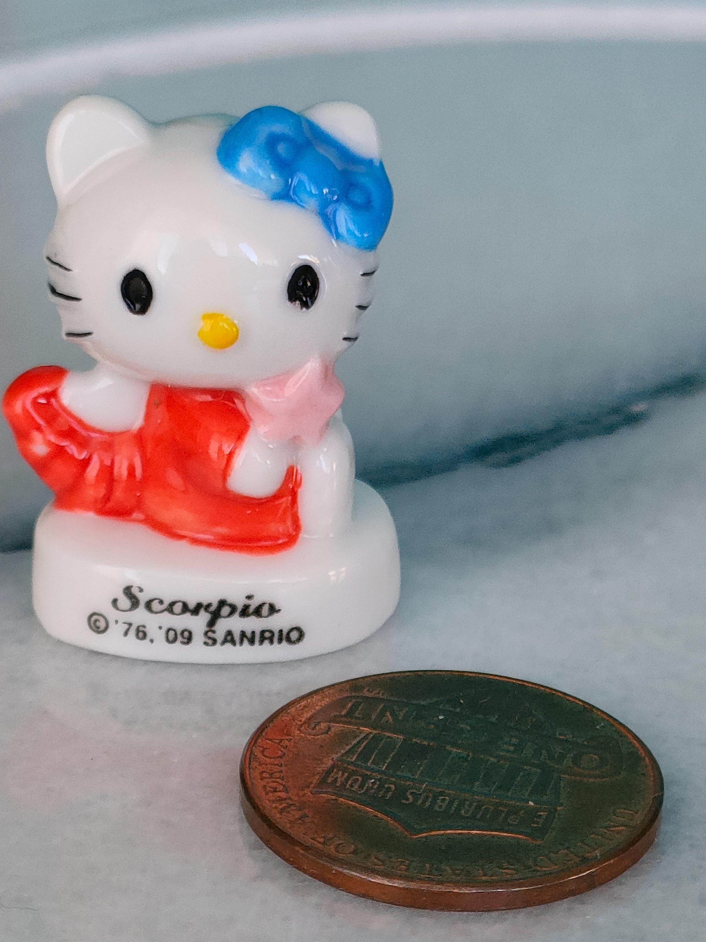 ハローキティ ミニチュア フェーブ 磁器 ミニフィギュア ケーキ