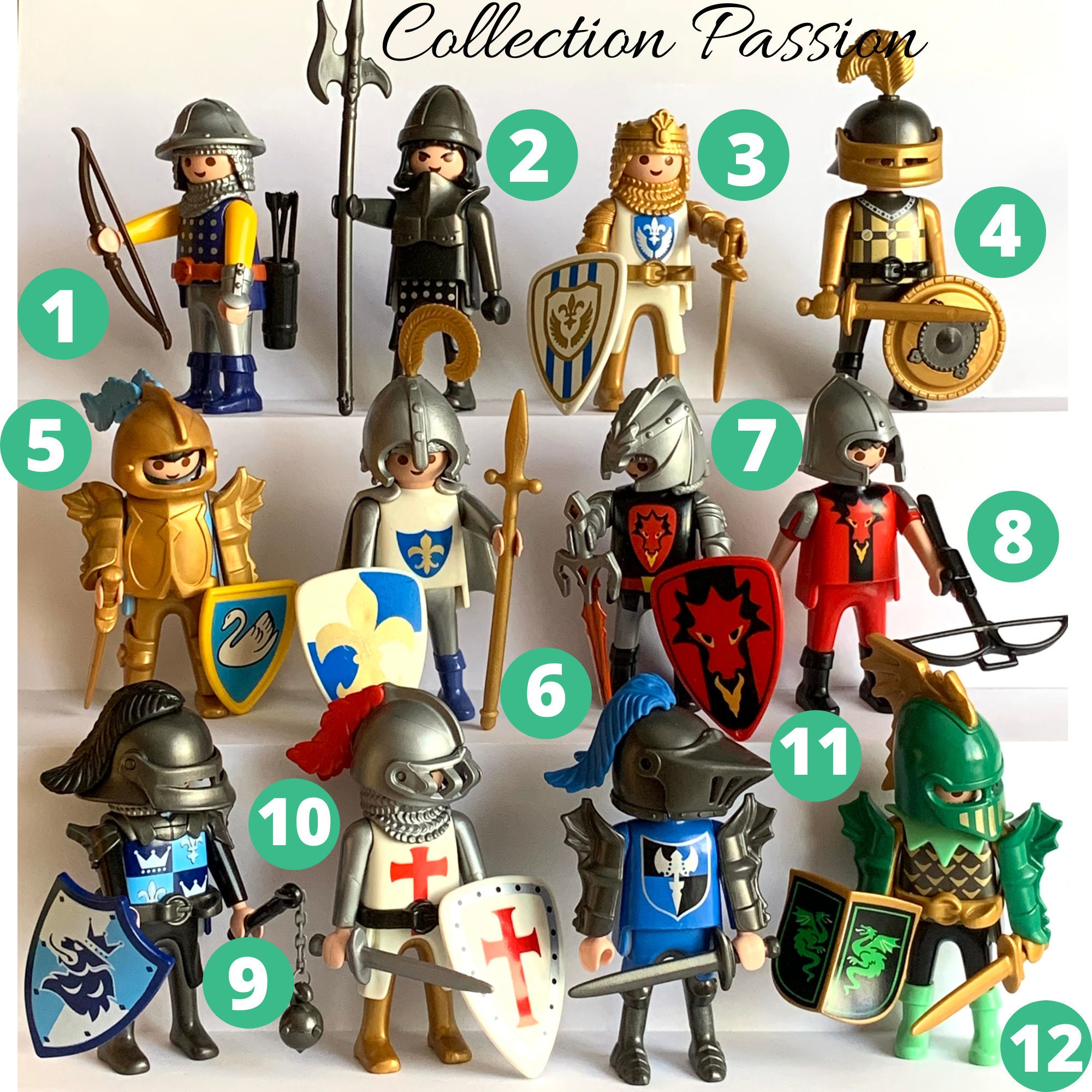 Pick One PLAYMOBIL Figur RITTER Spielmobil Vintage Figuren | Etsy