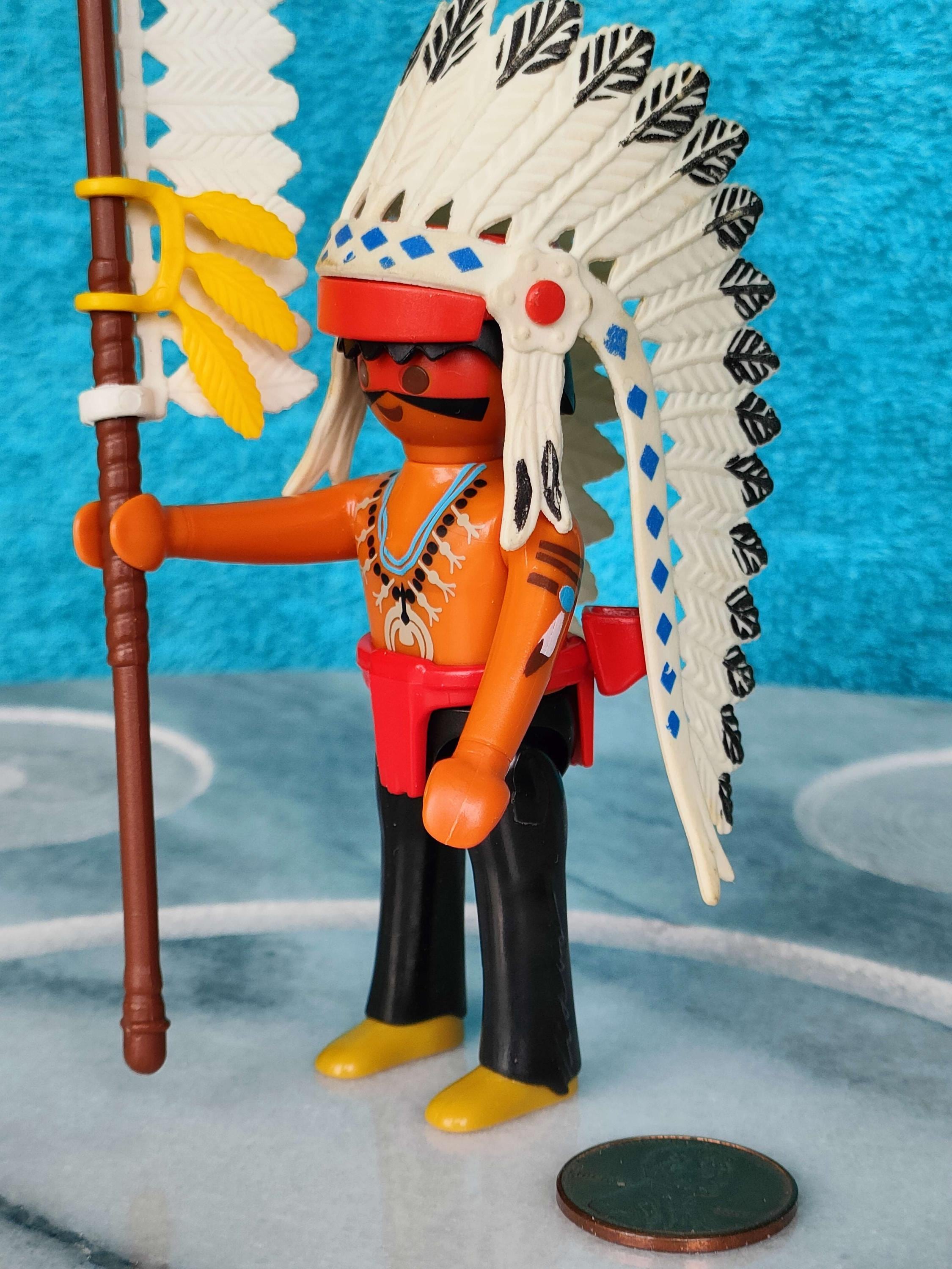セール　playmobil プレイモービル インディアン ネイティブアメリカン プレイモービルフィギュア ネイティブインディアン ウエスタンプレイ