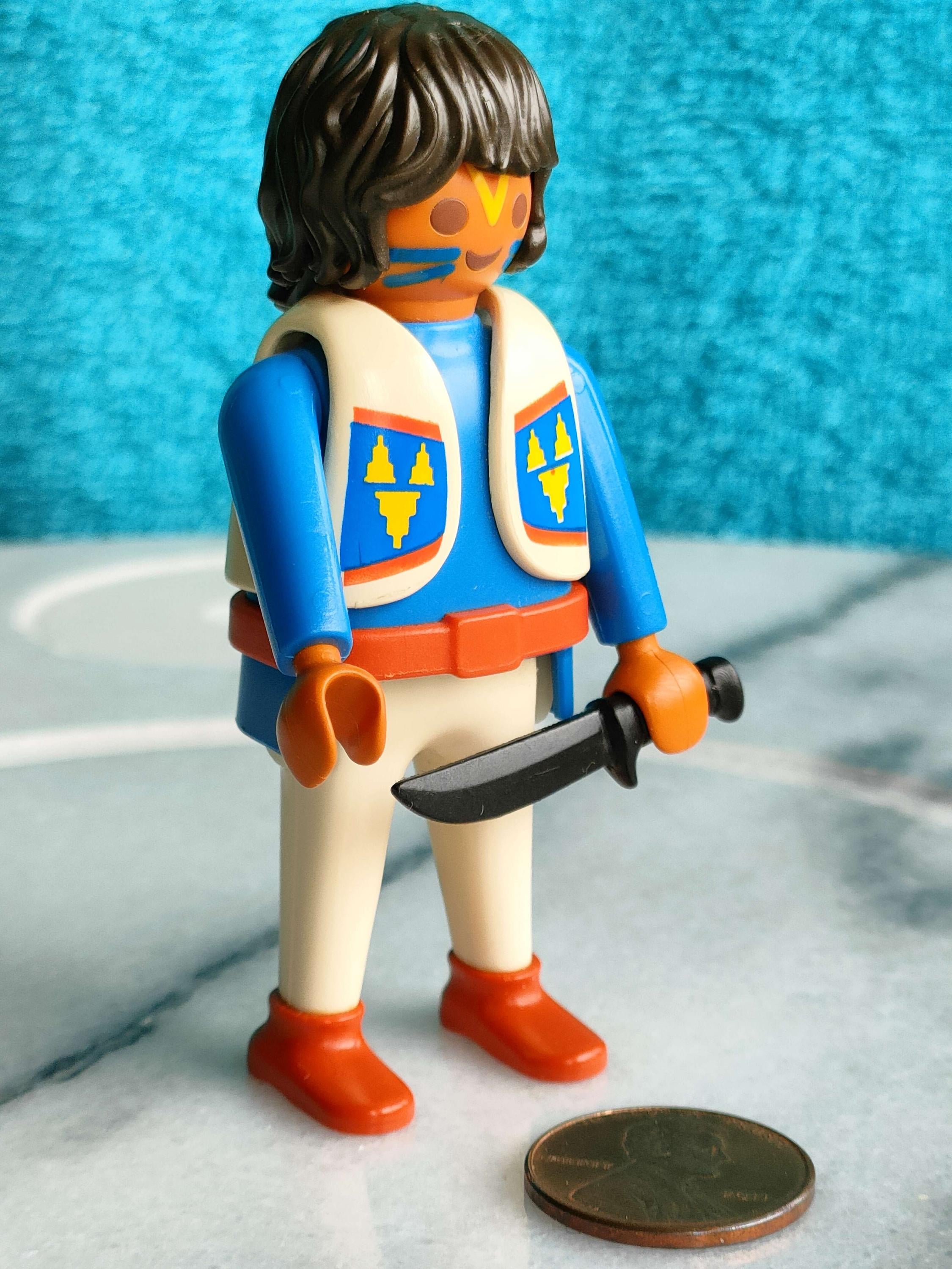 プレイモービルフィギュア ネイティブインディアン ウエスタンプレイ