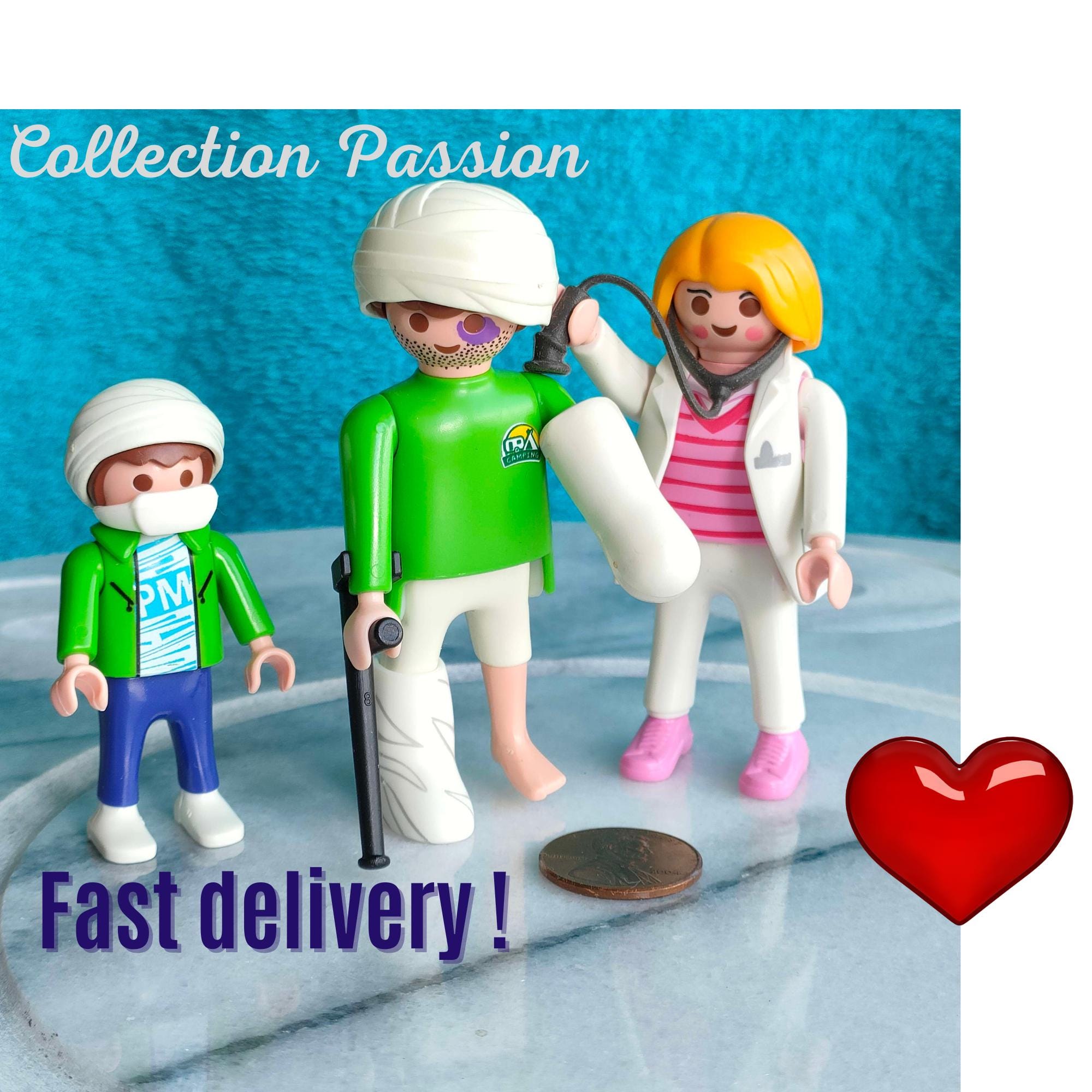 playmobil 病院3203 3906 3927 3980 検問　歯医者 New & Sealed - 1997 Playmobil 3980 Pediatrician Clinic ER