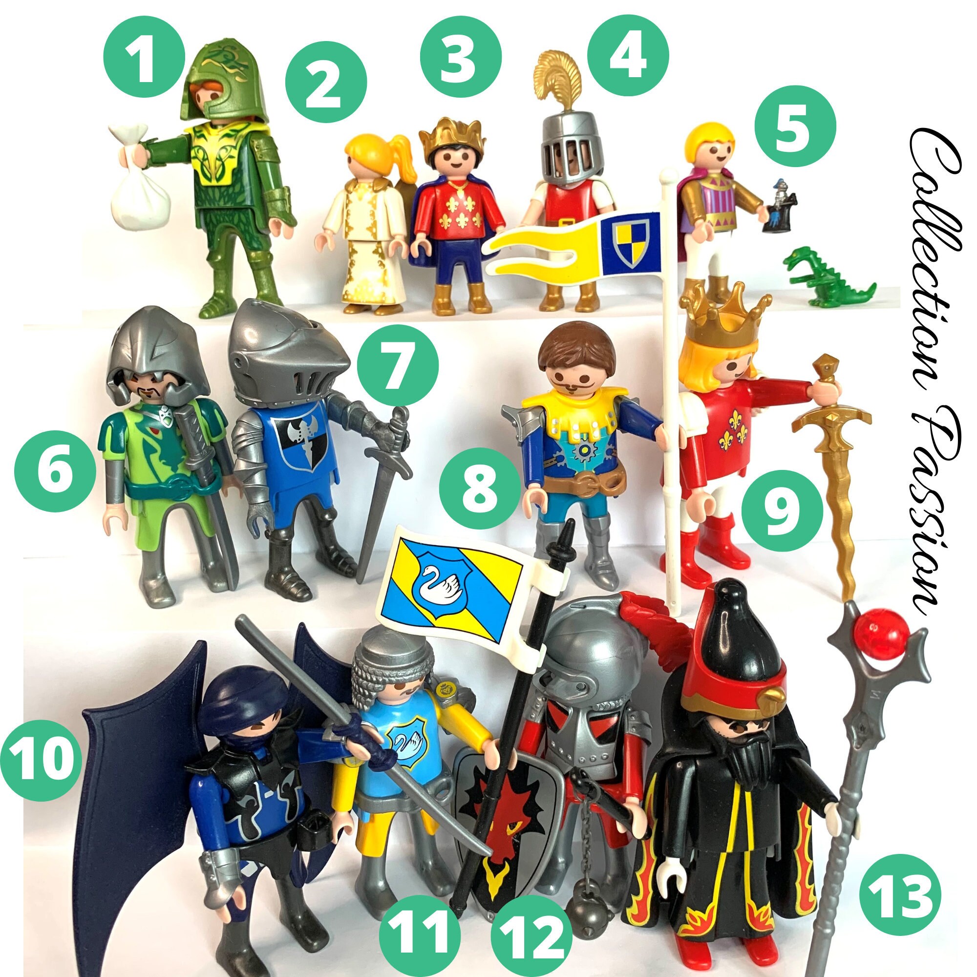 Playmobil Personnage Moyen Age - playmobil