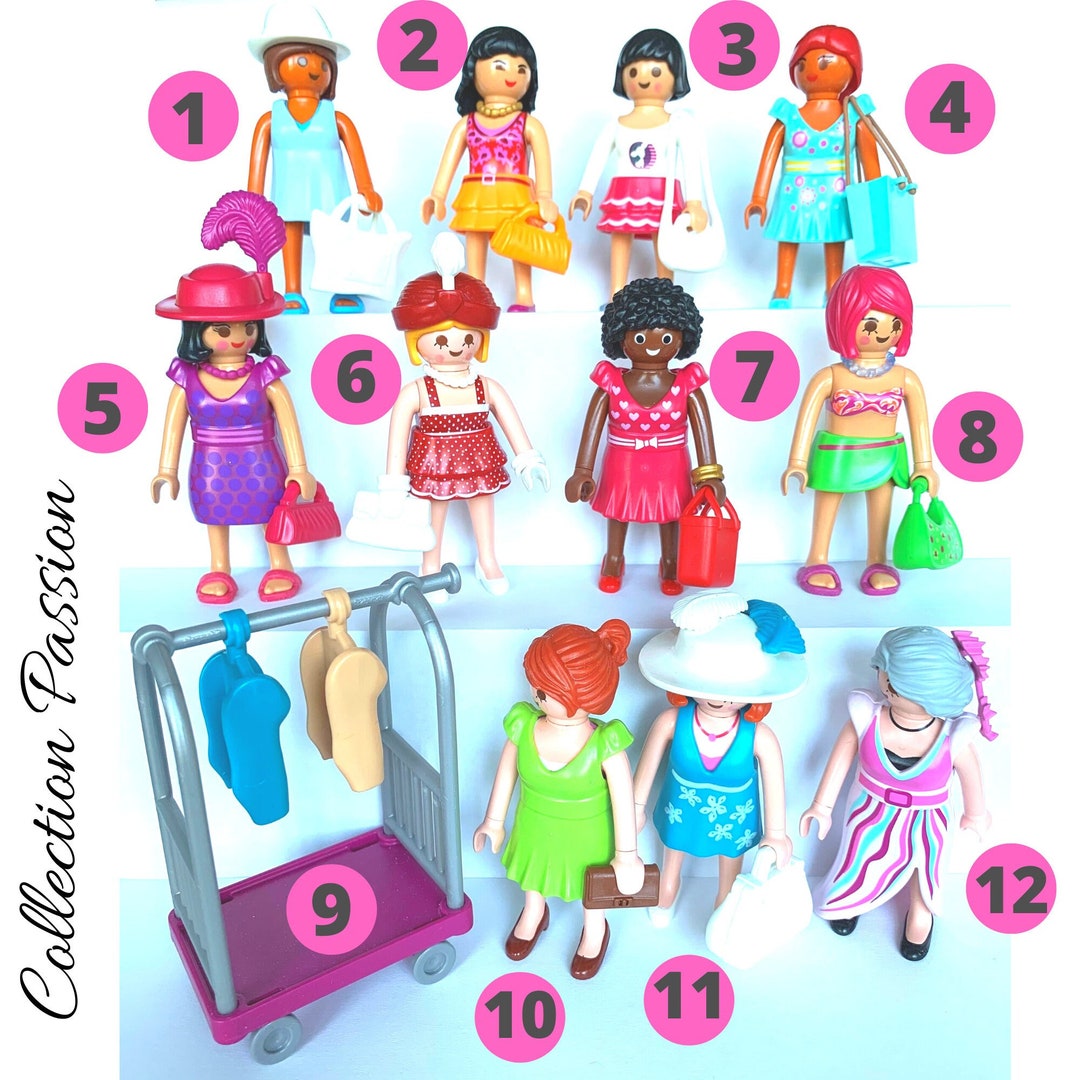 PLAYMOBIL SHOPPING Lady Pick One Fashion Boutique City Life Figurines