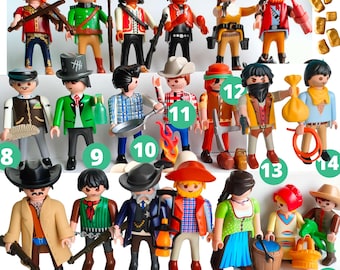 プレイモービルフィギュア ネイティブインディアン ウエスタンプレイ