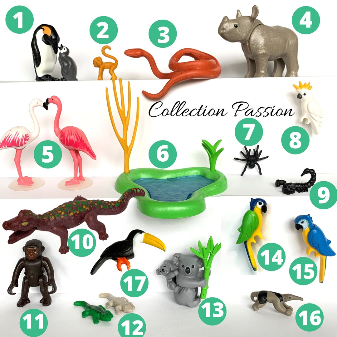 PLAYMOBIL ANIMALS ZOO Figuras de regalos Elige uno Decoraci n de