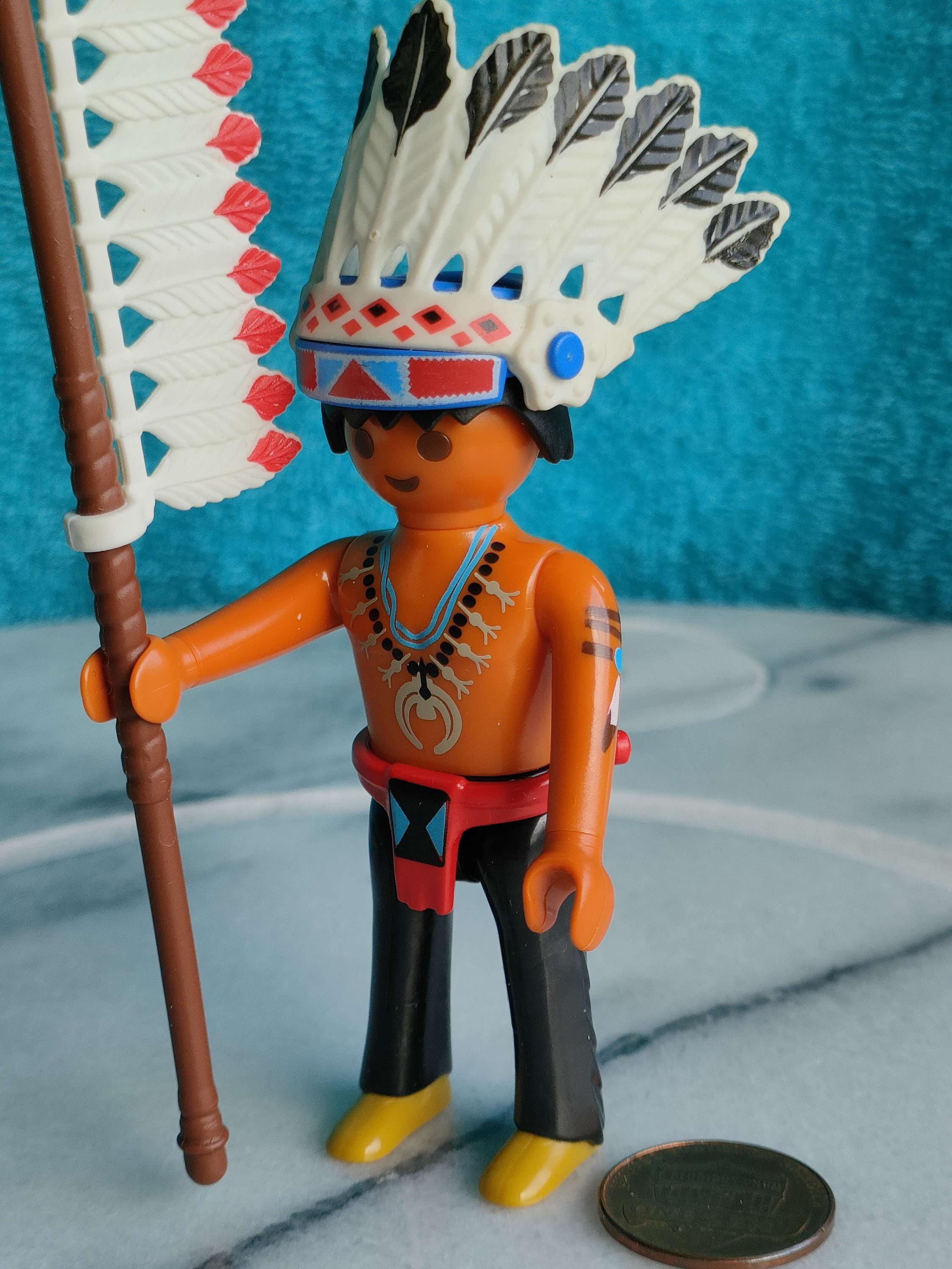 ドイツ　1940-50年代　ビンテージ　インディアン フィギュア。 ドイツ 1940-50年代 ビンテージ インディアン フィギュア。