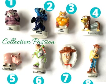 Bean of your choice DISNEY HERCULES TOY Story miniature shiny porcelain mini figure cartoon ceramic tiny French porcelain feves