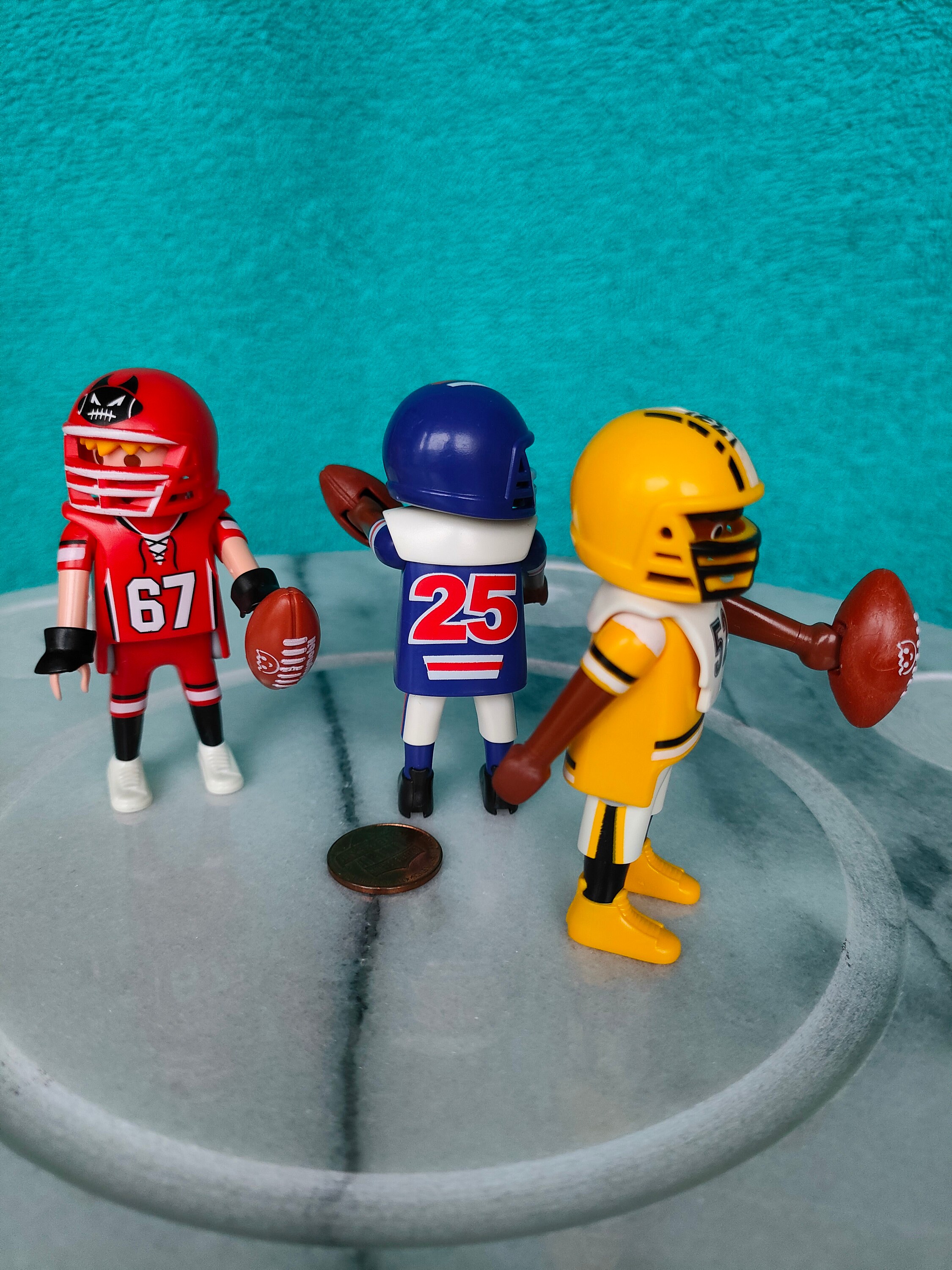 3 QUATERBACK AMERICAN FOOTBALL Players Superbowl Gifts