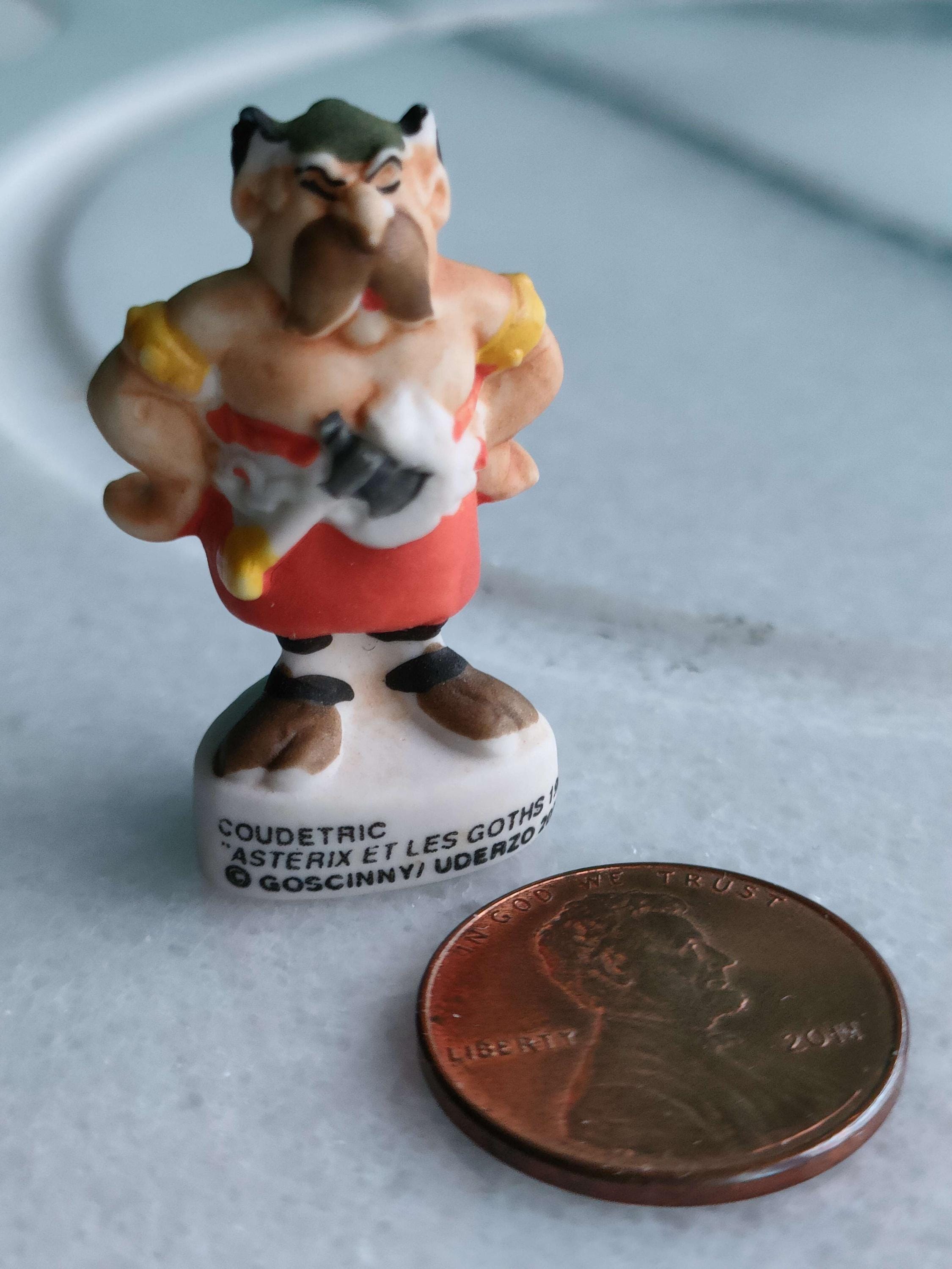 ASTERIX - Figurine Porcelaine Mate Eisa - Astérix Doigt sur la Bouche