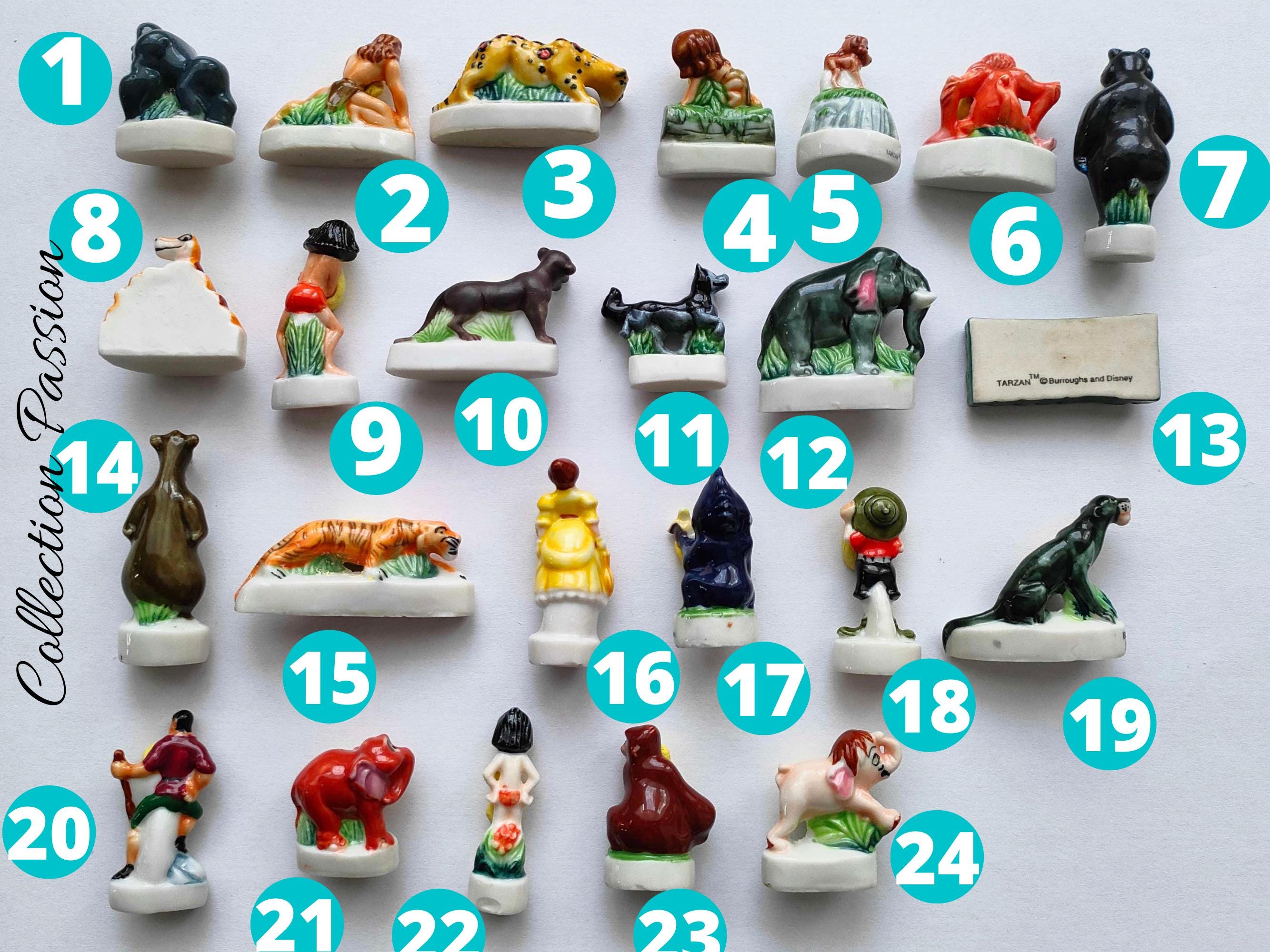 Disney Tarzan Jungle Book Miniature Glossy Porcelain Mini Figure