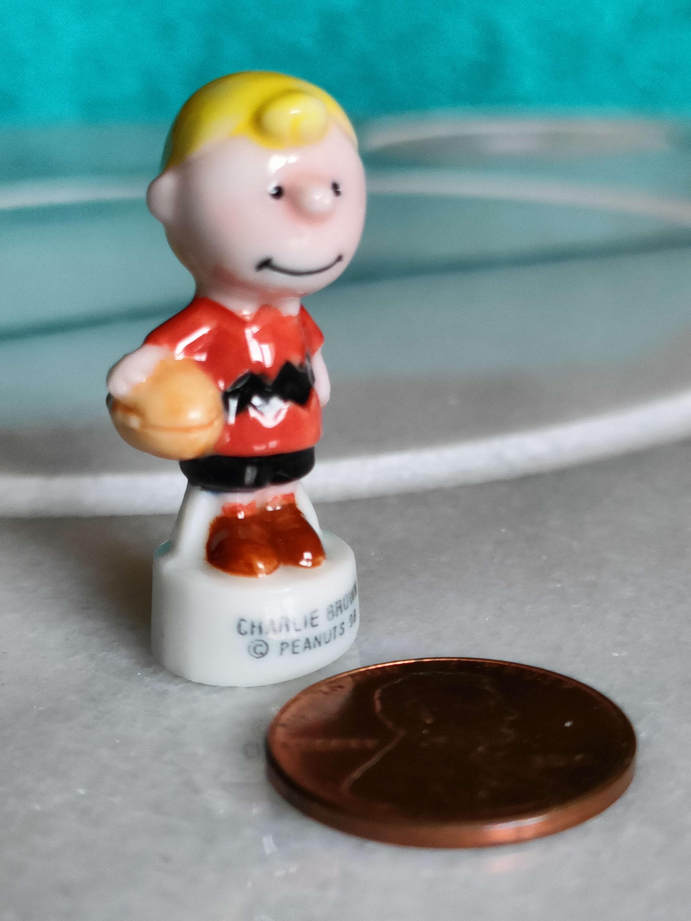 ミニチュアSNOOPYヴィンテージ磁器フィギュア、お好みのビーン、ミニ