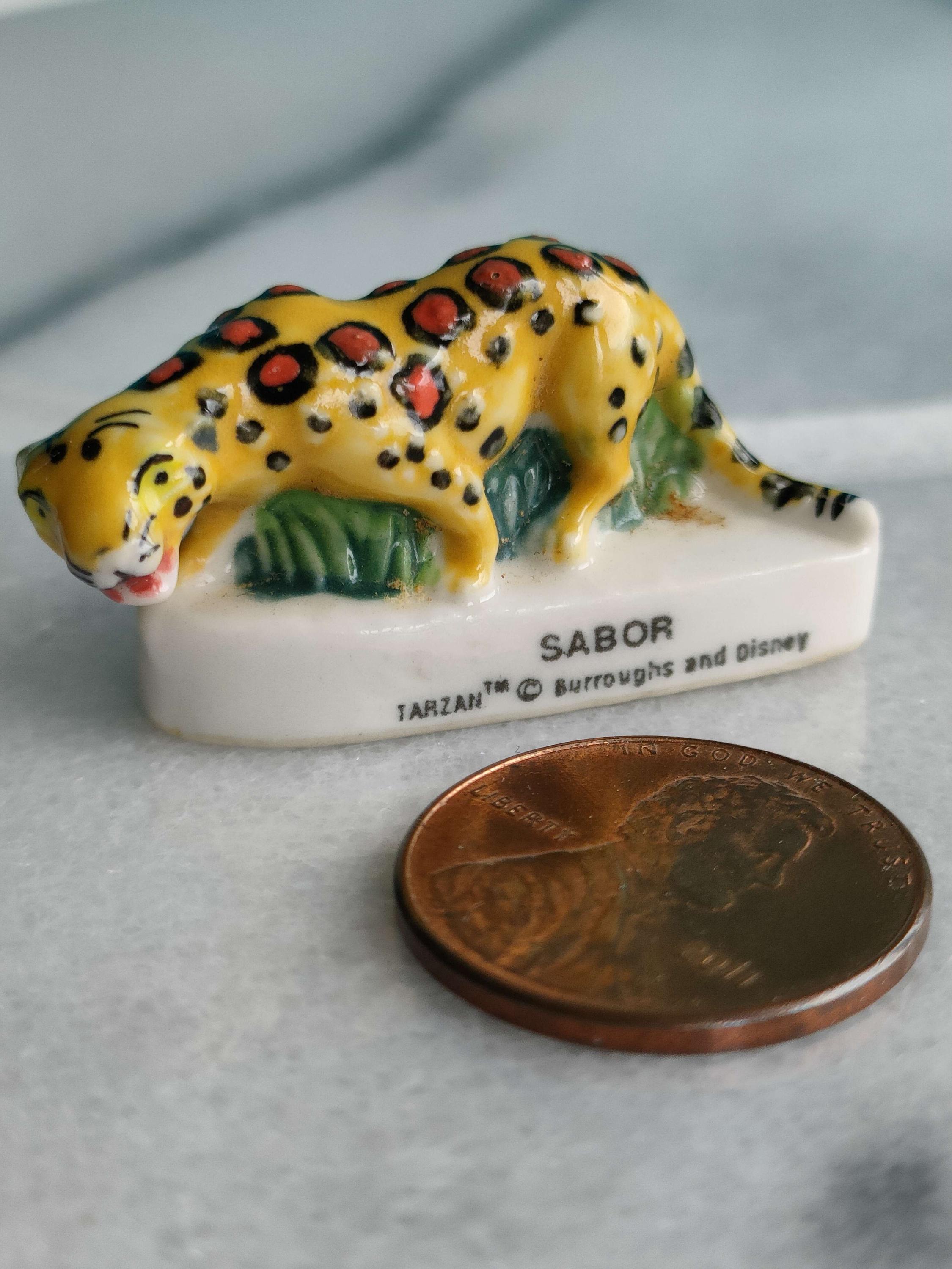 ディズニー ターザン ジャングルブック ミニチュア 光沢磁器 ミニ 