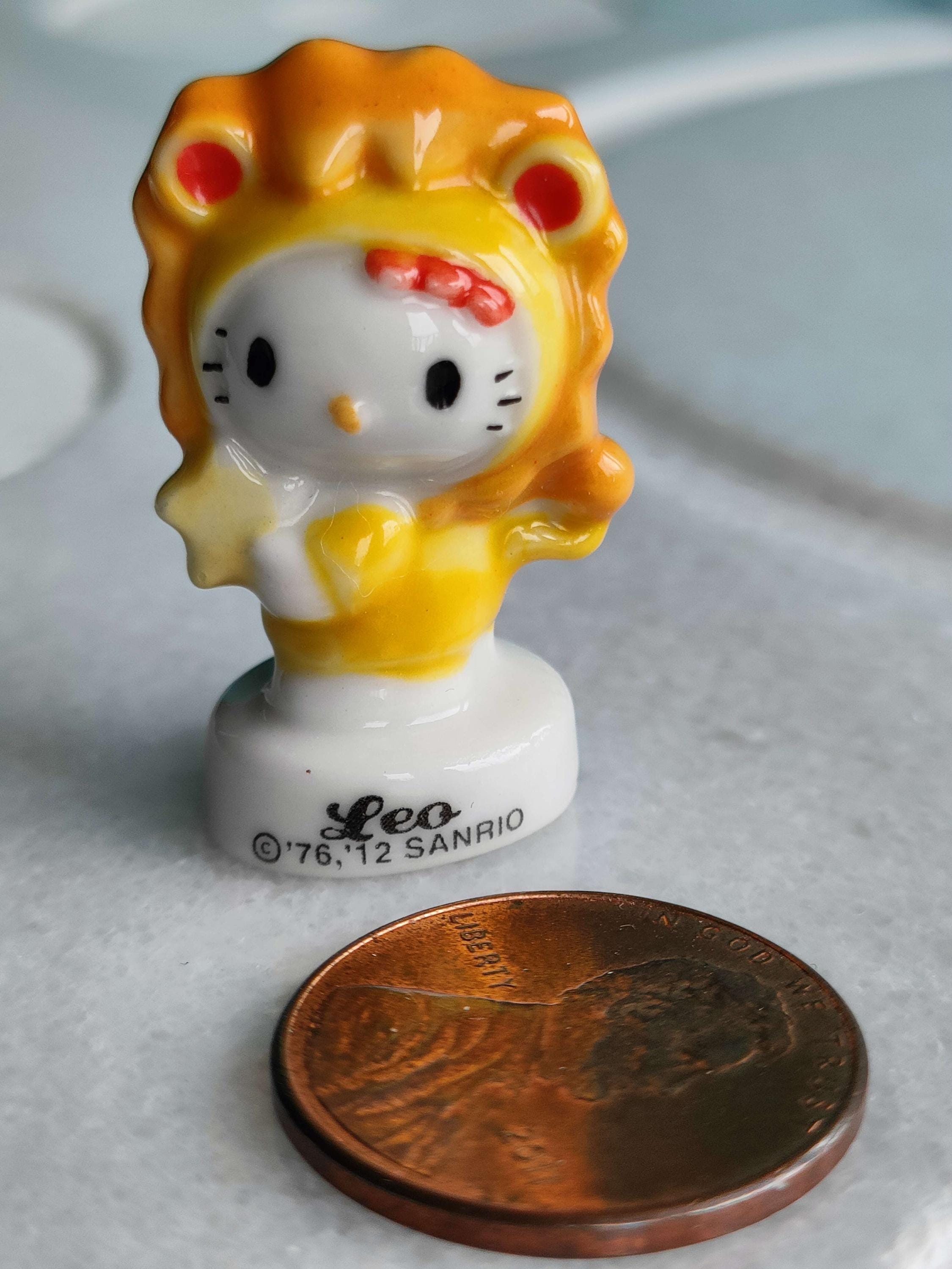 ハローキティ ミニチュア フェーブ 磁器 ミニフィギュア ケーキ