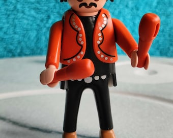 PLAYMOBIL Figure COWBOY WESTERN Playmobile Vintage Figurines