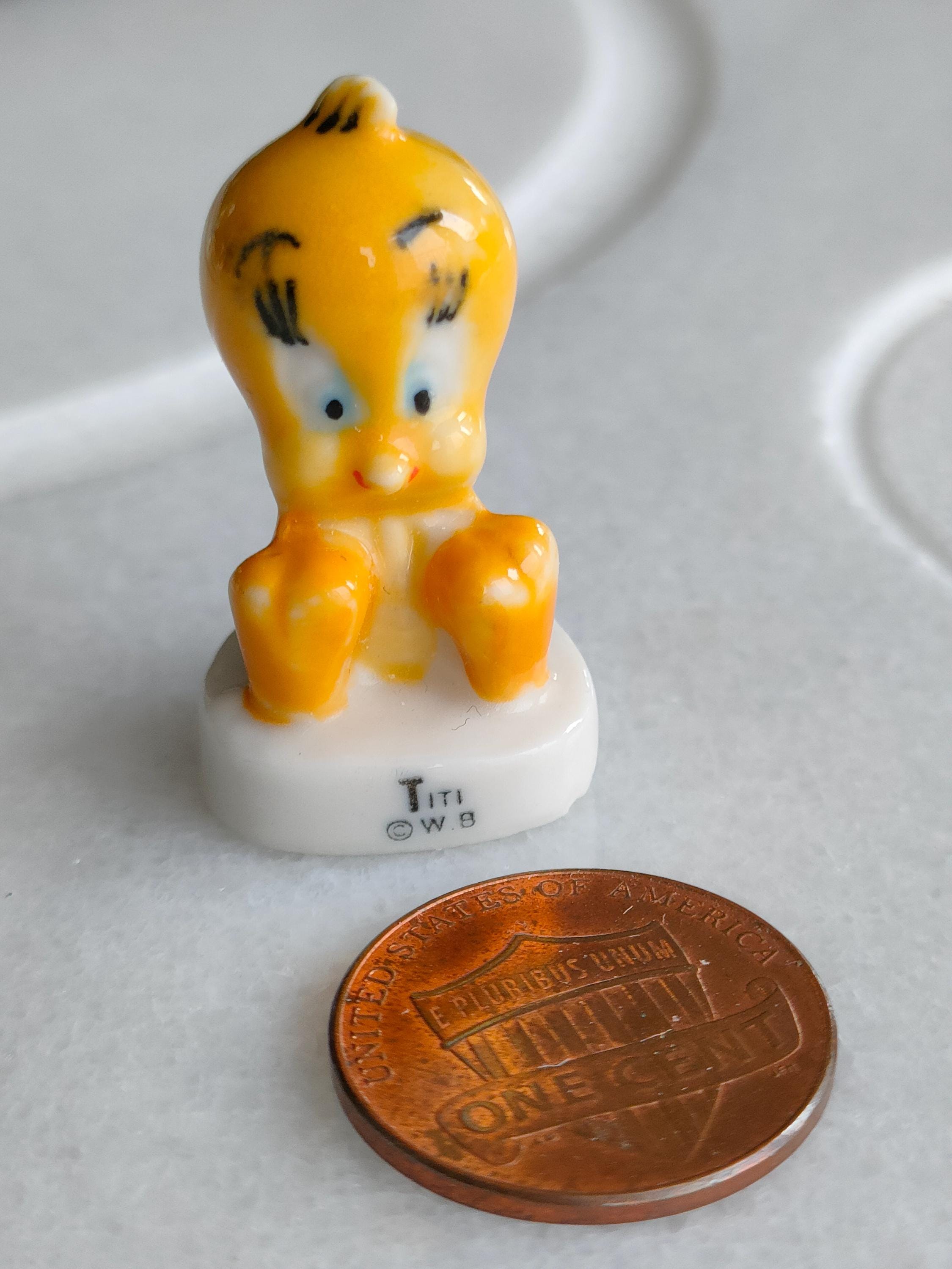 Choose TWEETY Bird SYLVESTER the Cat MINIATURE Porcelain Feve