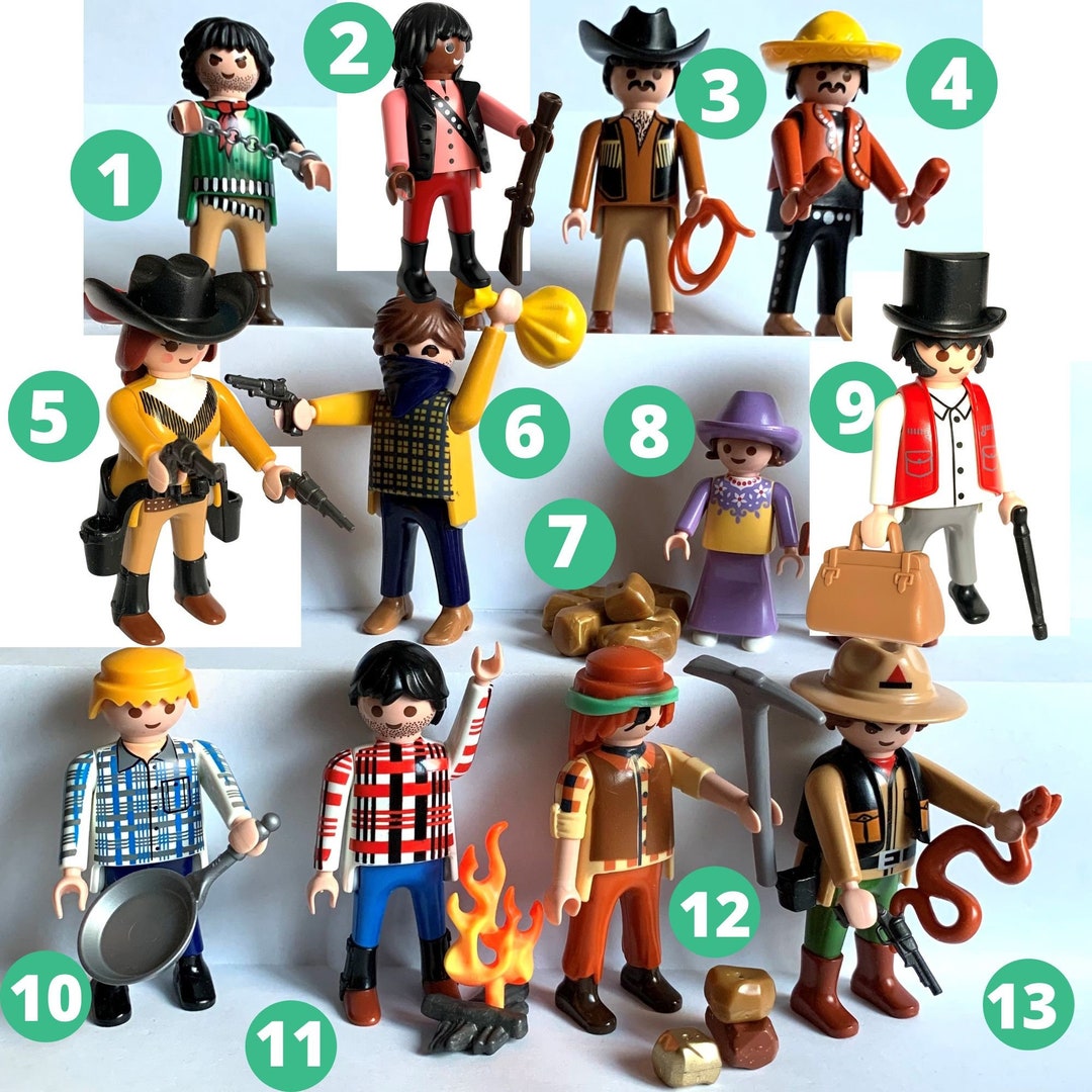 Figurines Playmobil Custom Western Cowboy #28 - Occasion
