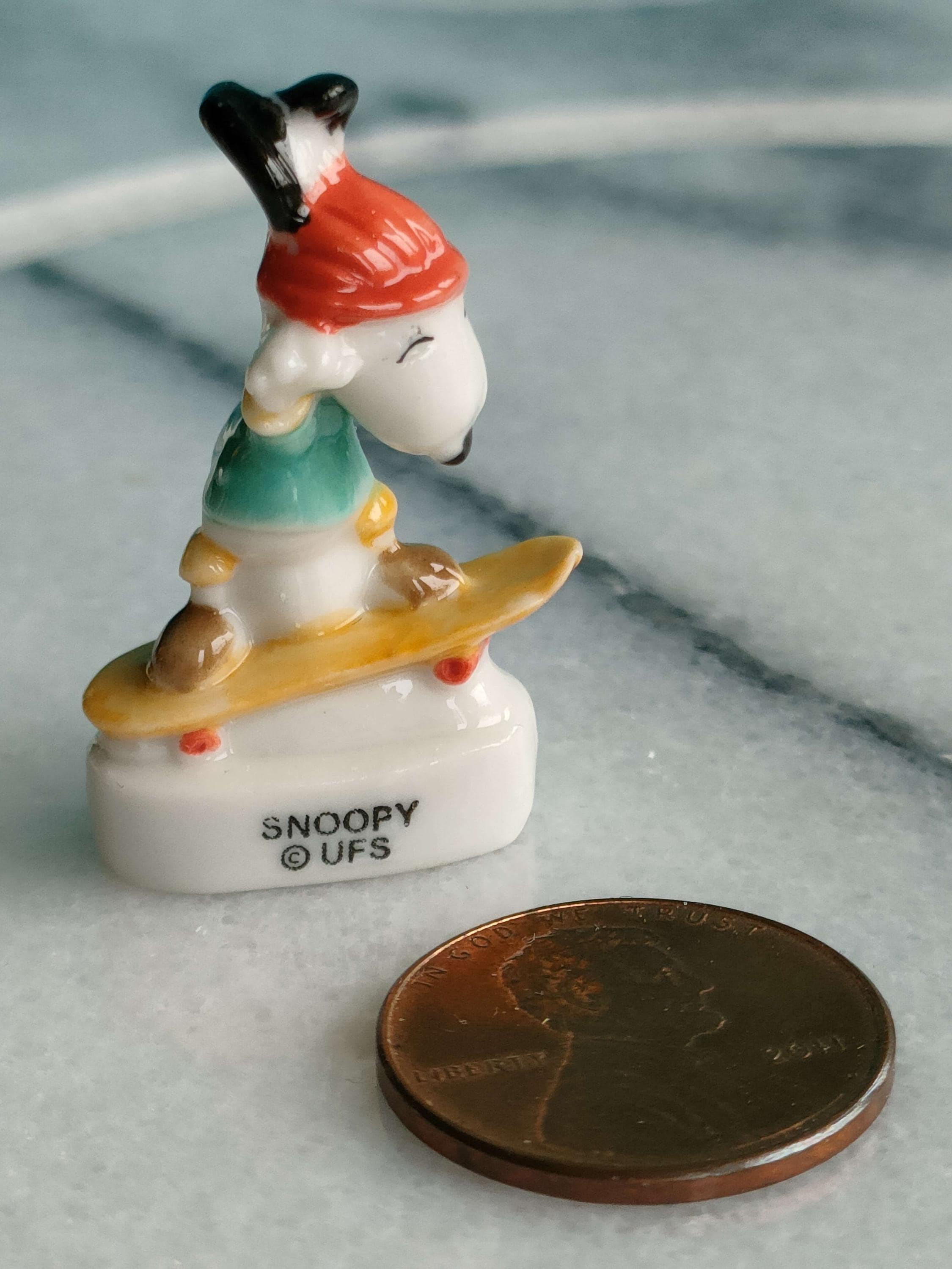 Pixi-Mini Snoopy Sur Sa Niche – 1995, Boîte D'origine Et Certificat, étain