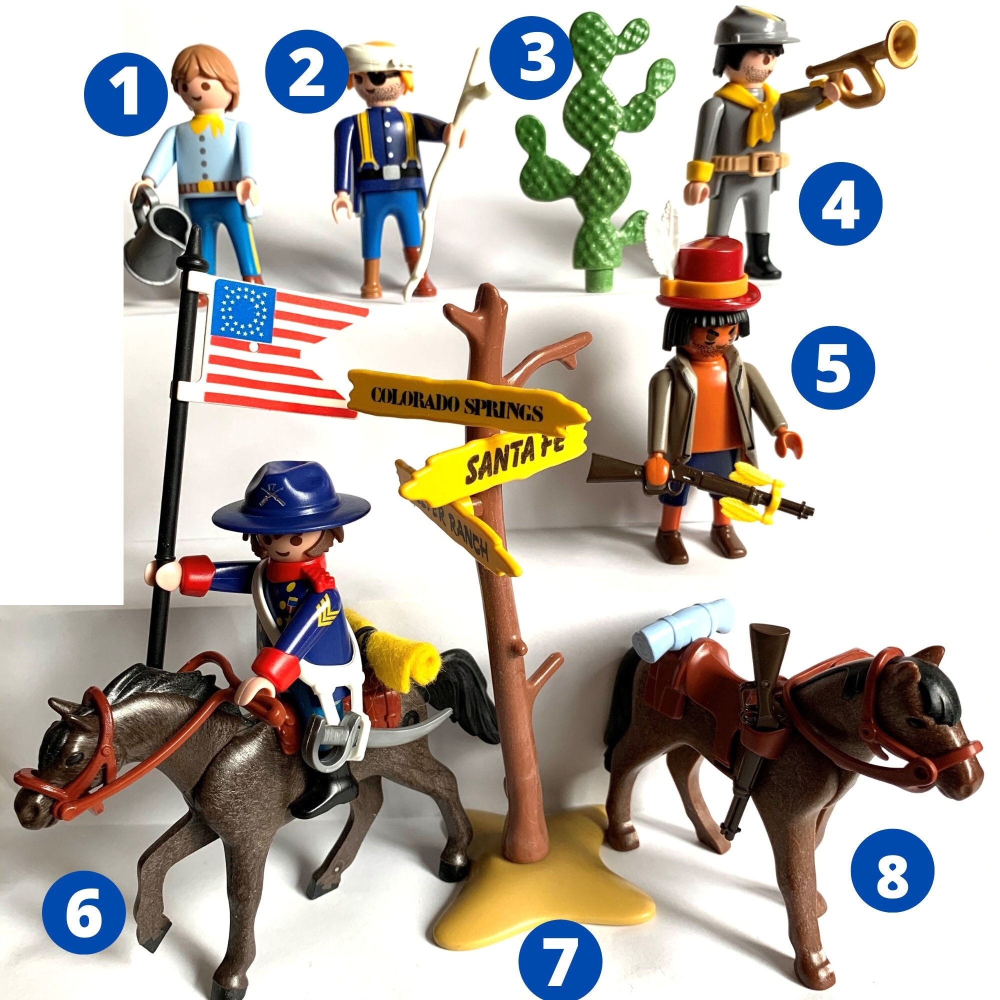 PLAYMOBIL SYSTEM 4431 - Thème Western - Occasion