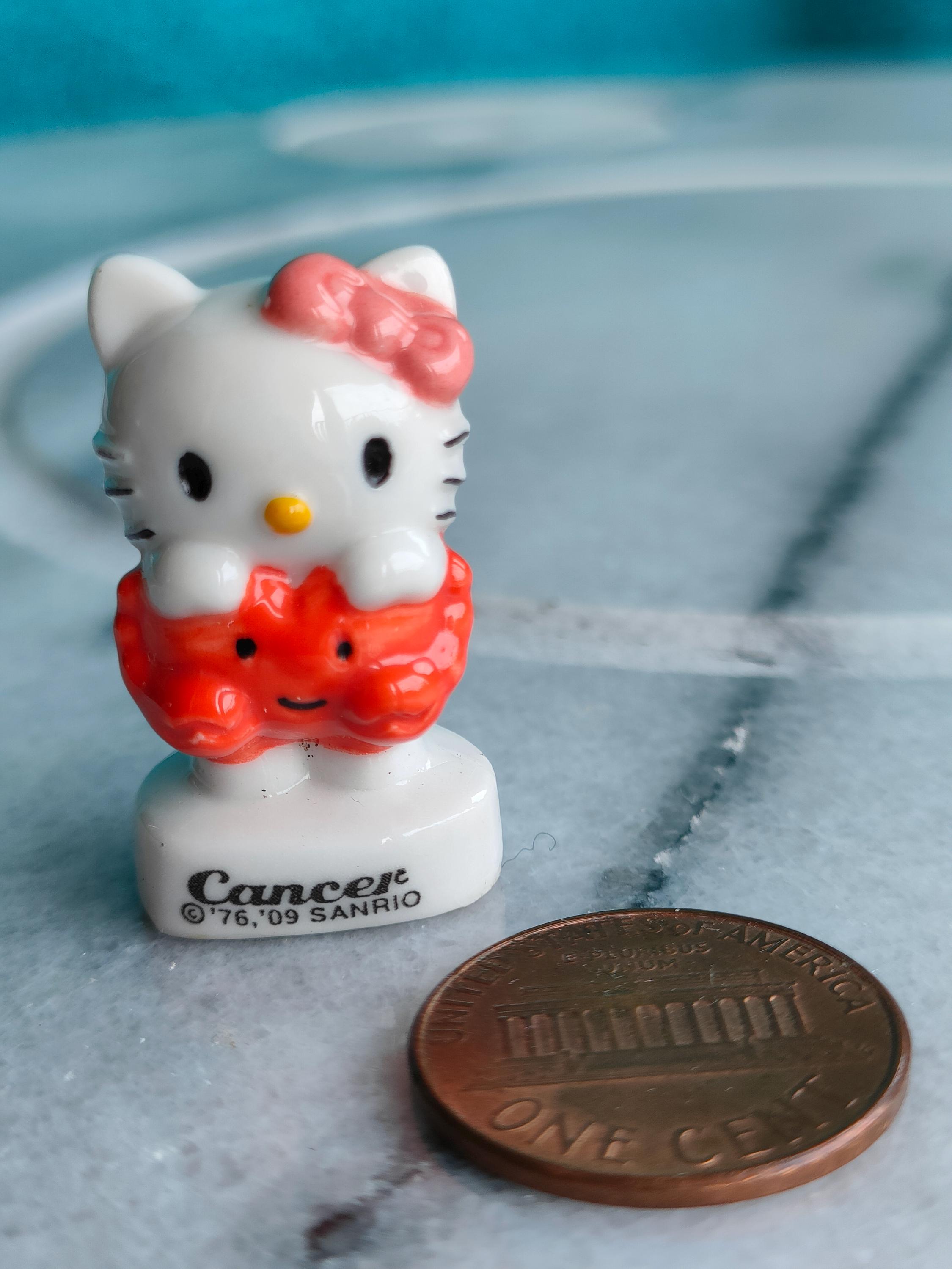 ハローキティ ミニチュア フェーブ 磁器 ミニフィギュア ケーキ