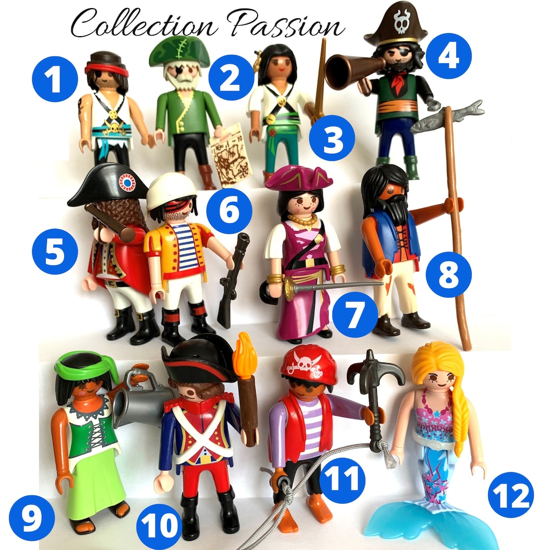 PLAYMOBIL PIRATE Toys Pick One Playmobile Vintage Figurines Etsy