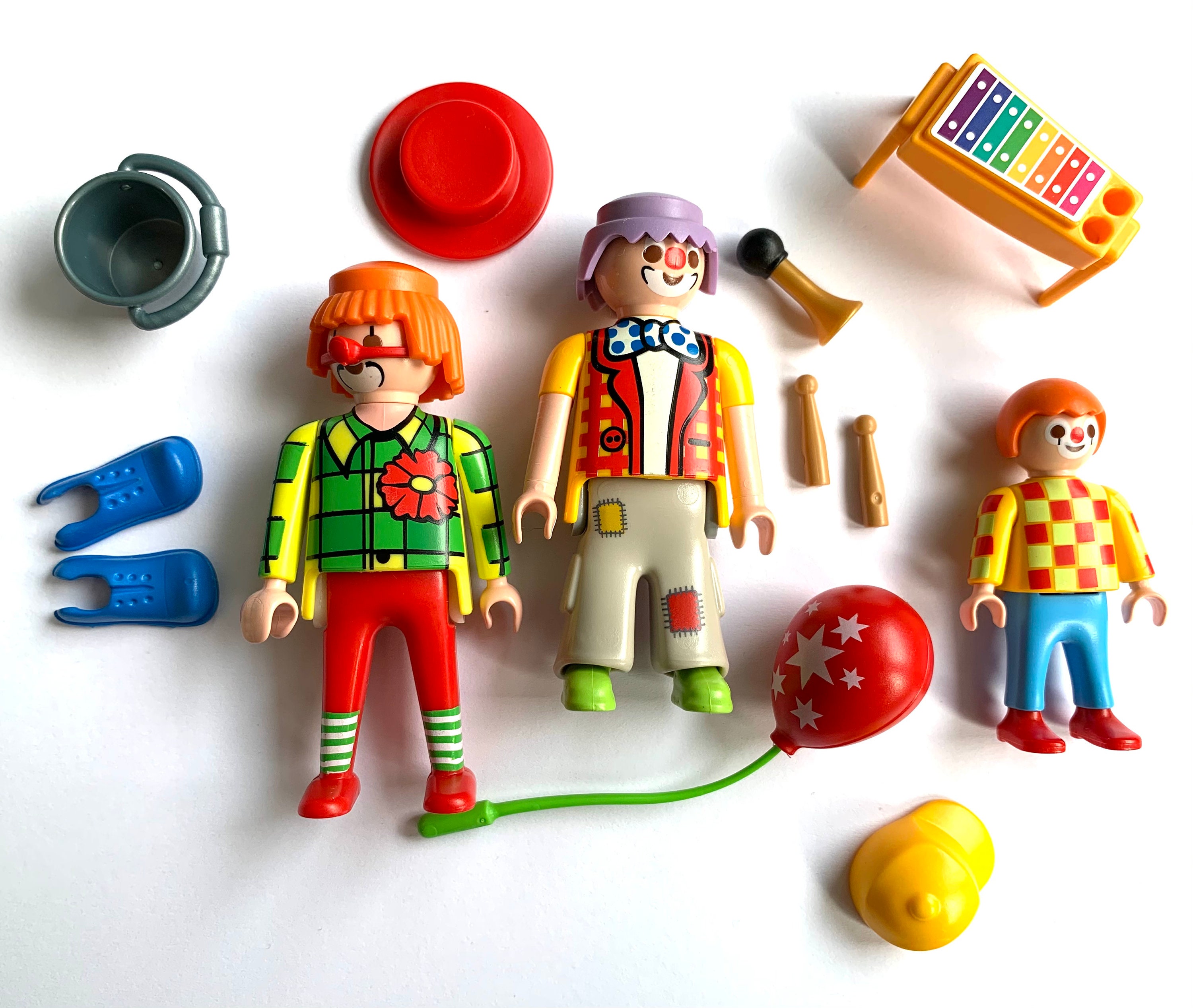 Figurines Playmobil Clowns - Lot D'occasion, Pour Jouer Ou Collectionner