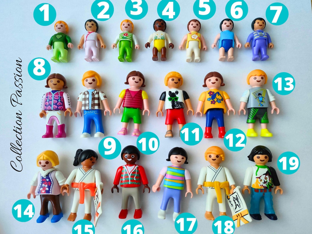 Playmobil Black Family PLAYMOBIL Boy Girl Baby Figures Gifts For