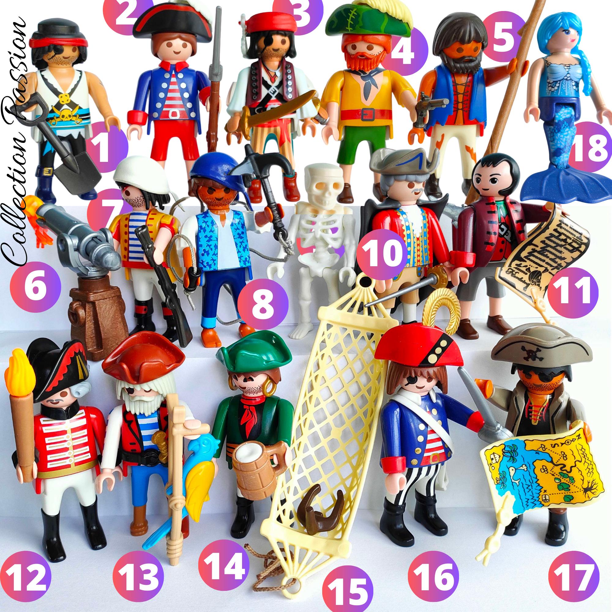 Ram – Bateau Pirate Galion Avec 2 Figurines – 26 Cm De Long – Jouet Sûr Dès 3 Ans