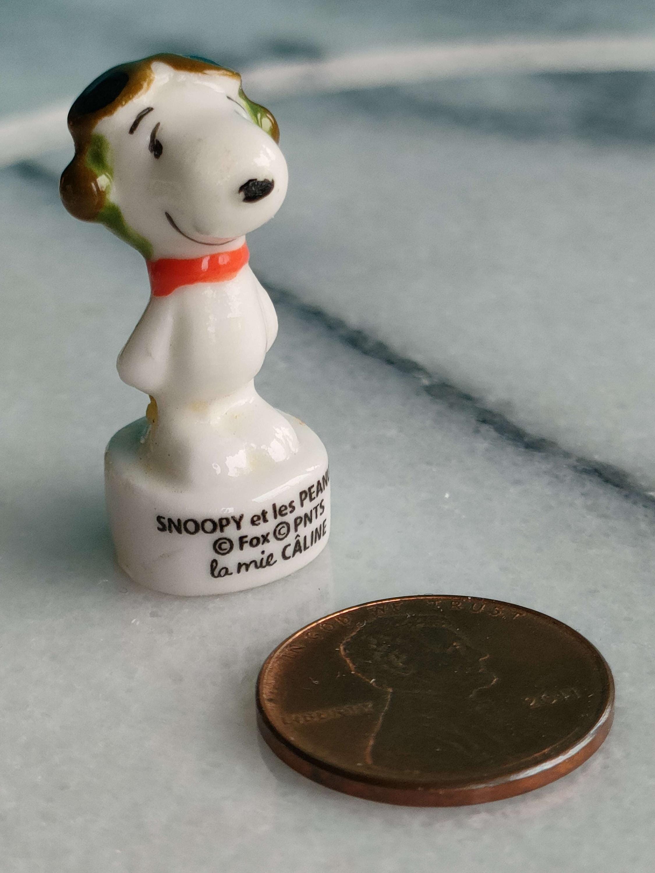 ミニチュアSNOOPYヴィンテージ磁器フィギュア、お好みのビーン、ミニ 